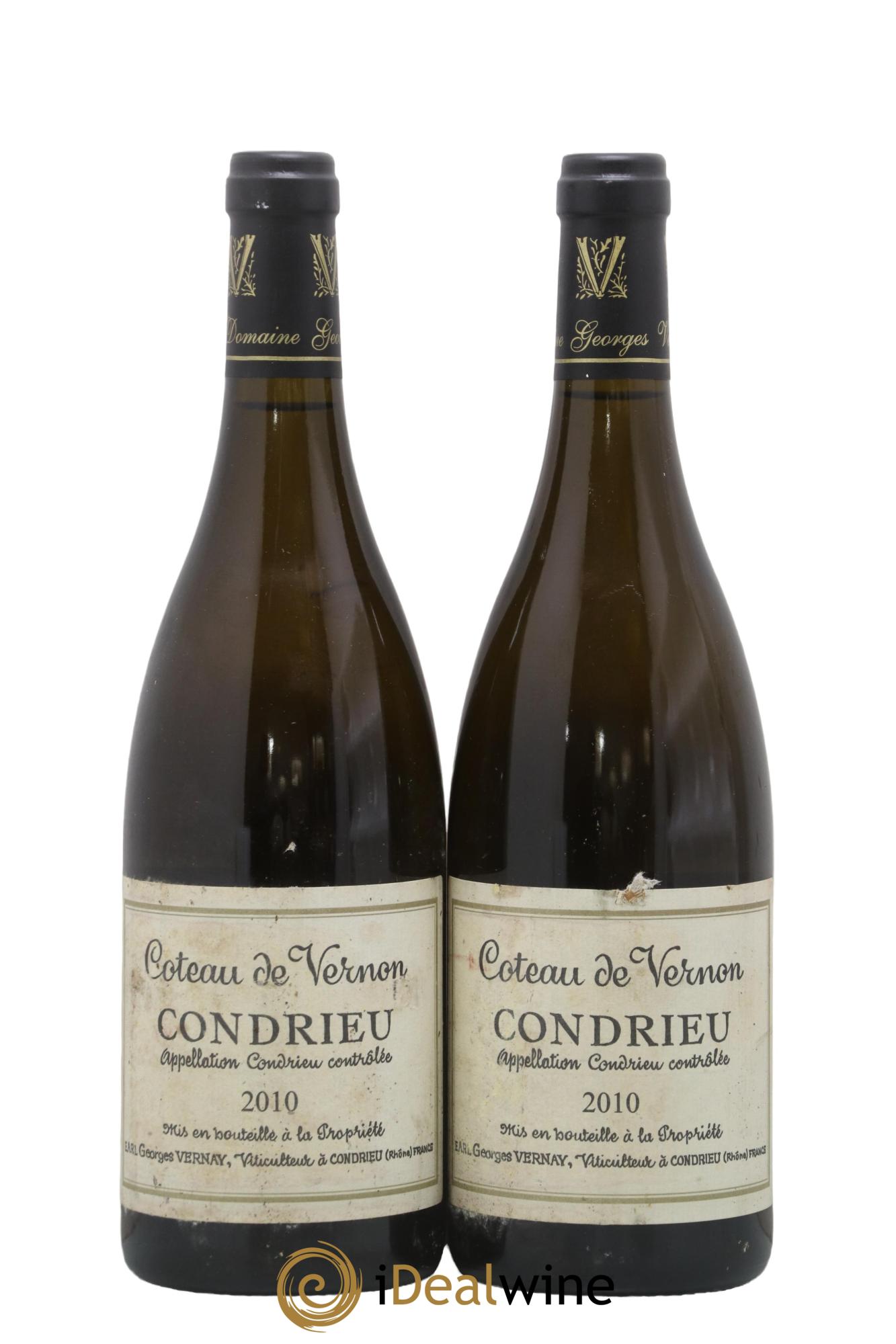 Condrieu Coteau de Vernon Georges Vernay 2010 - Posten von 2 Flaschen - 0