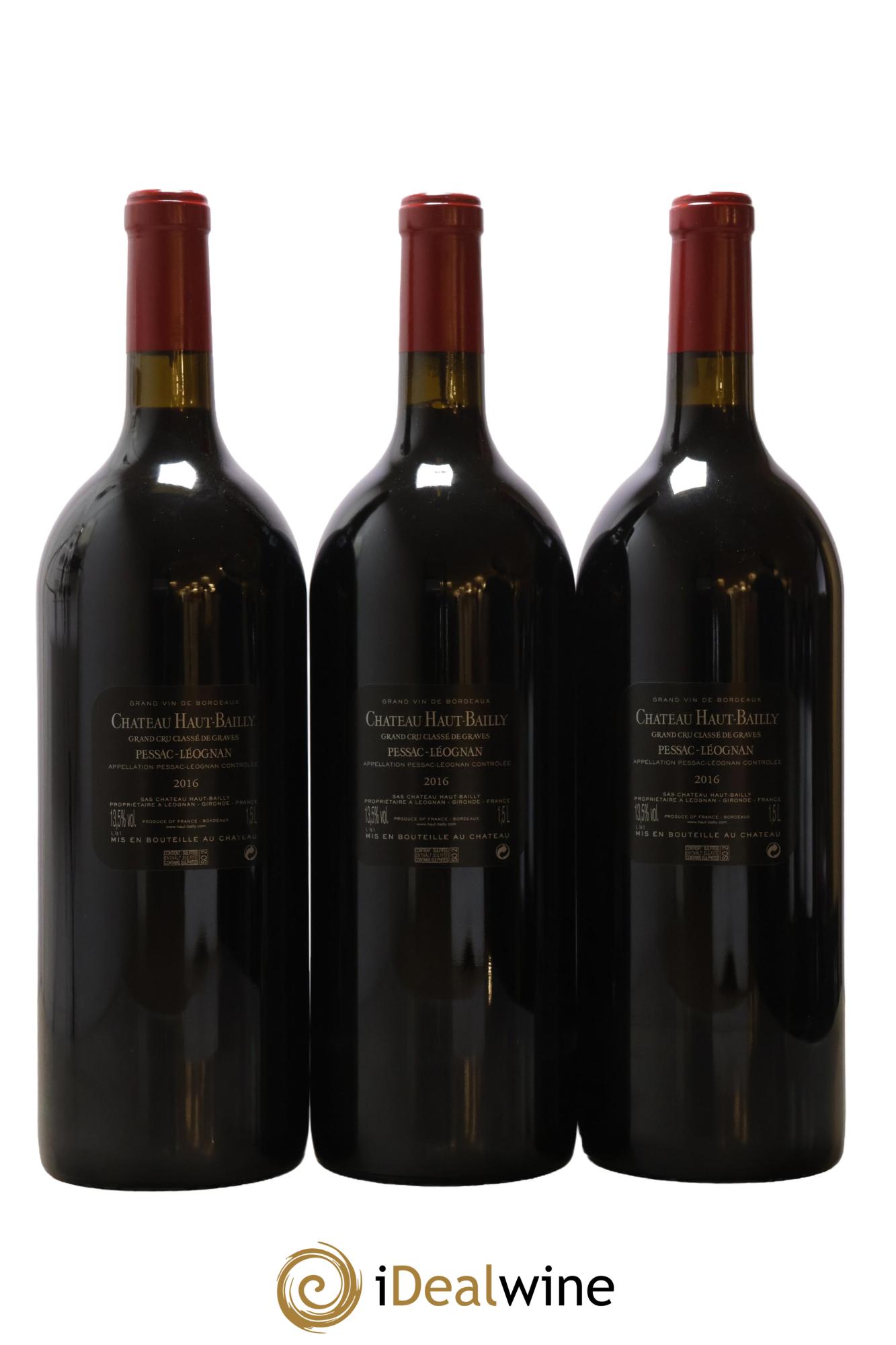 Château Haut-Bailly Cru Classé de Graves  2016 - Lot de 6 magnums - 3