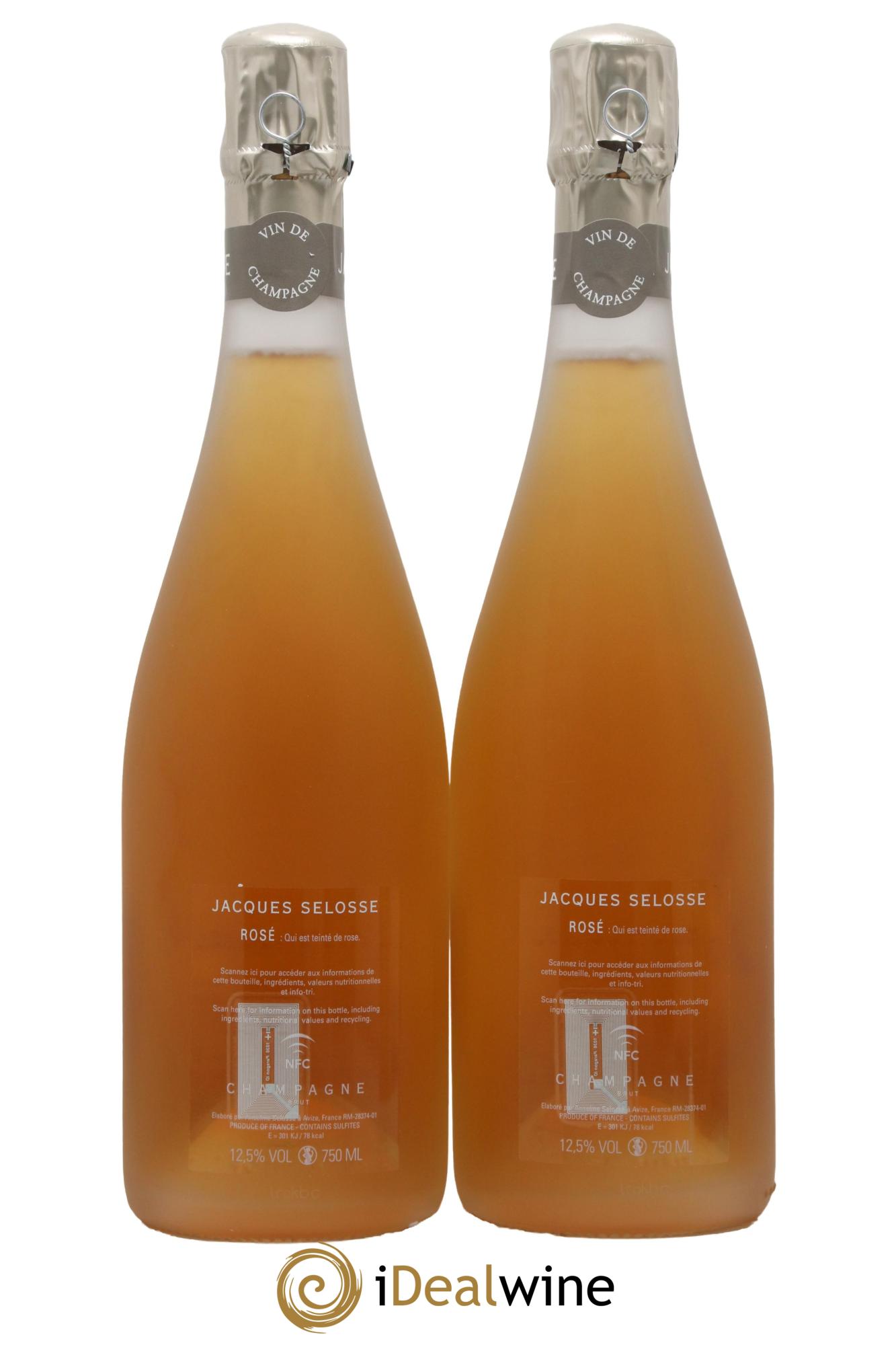 Rosé Brut Jacques Selosse - Lot de 2 bouteilles - 1