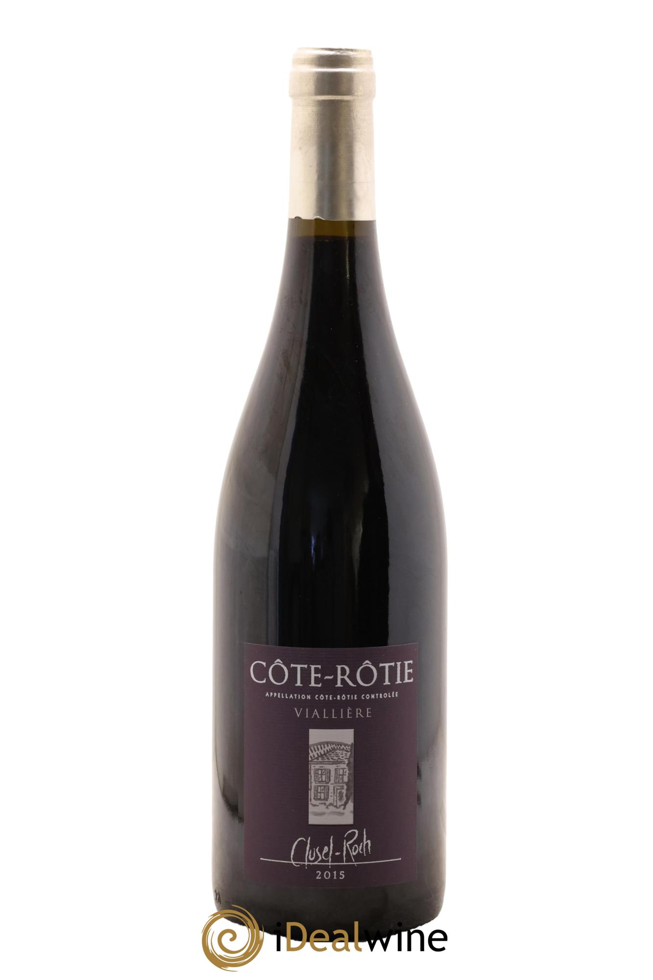 Côte-Rôtie Viallière Clusel-Roch 2015 - Lot de 1 bouteille - 0