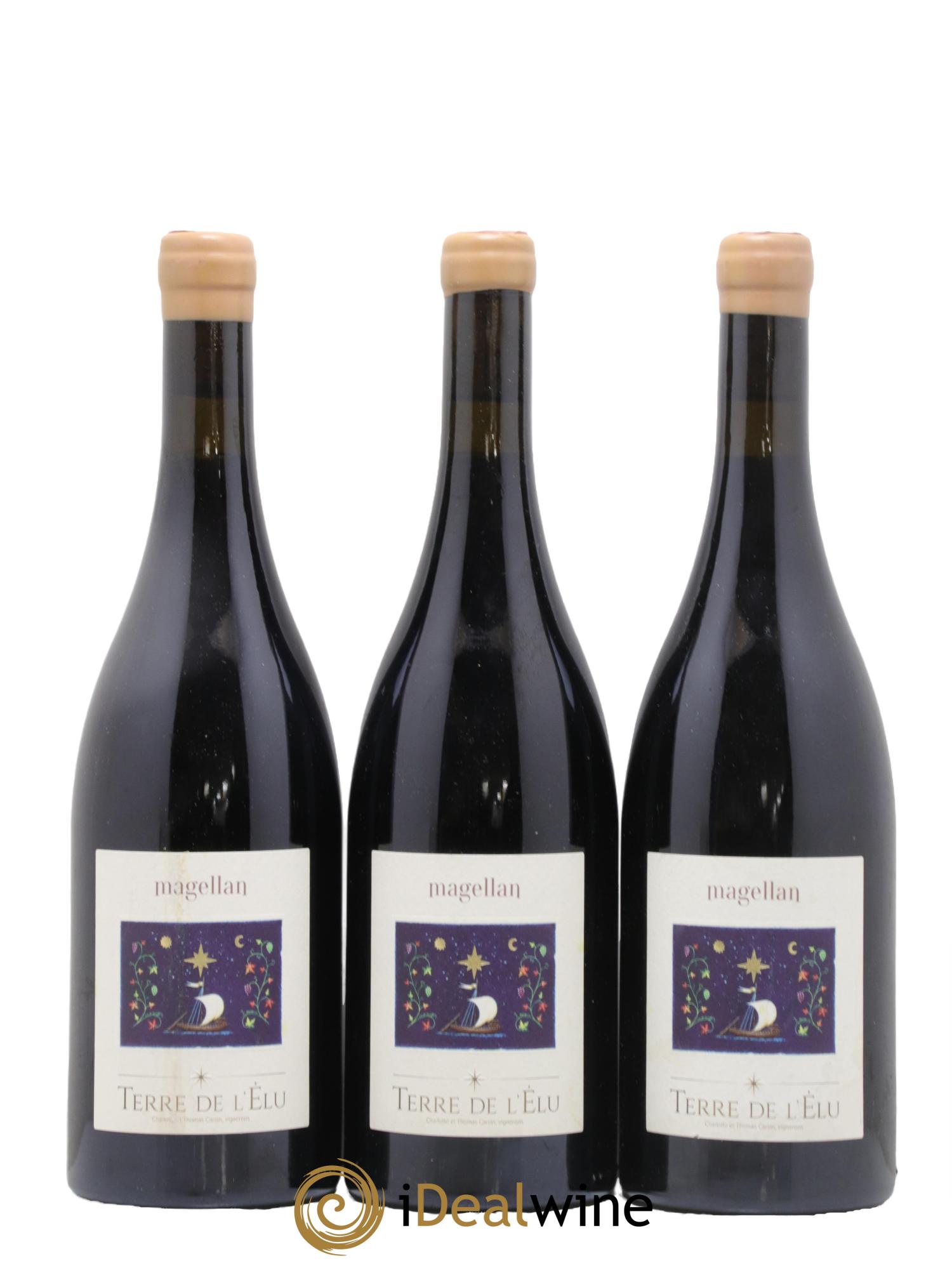 Vin de France Magellan Terre de l'Elu (Clos de L'Elu) 2018 - Lot de 3 bouteilles - 0