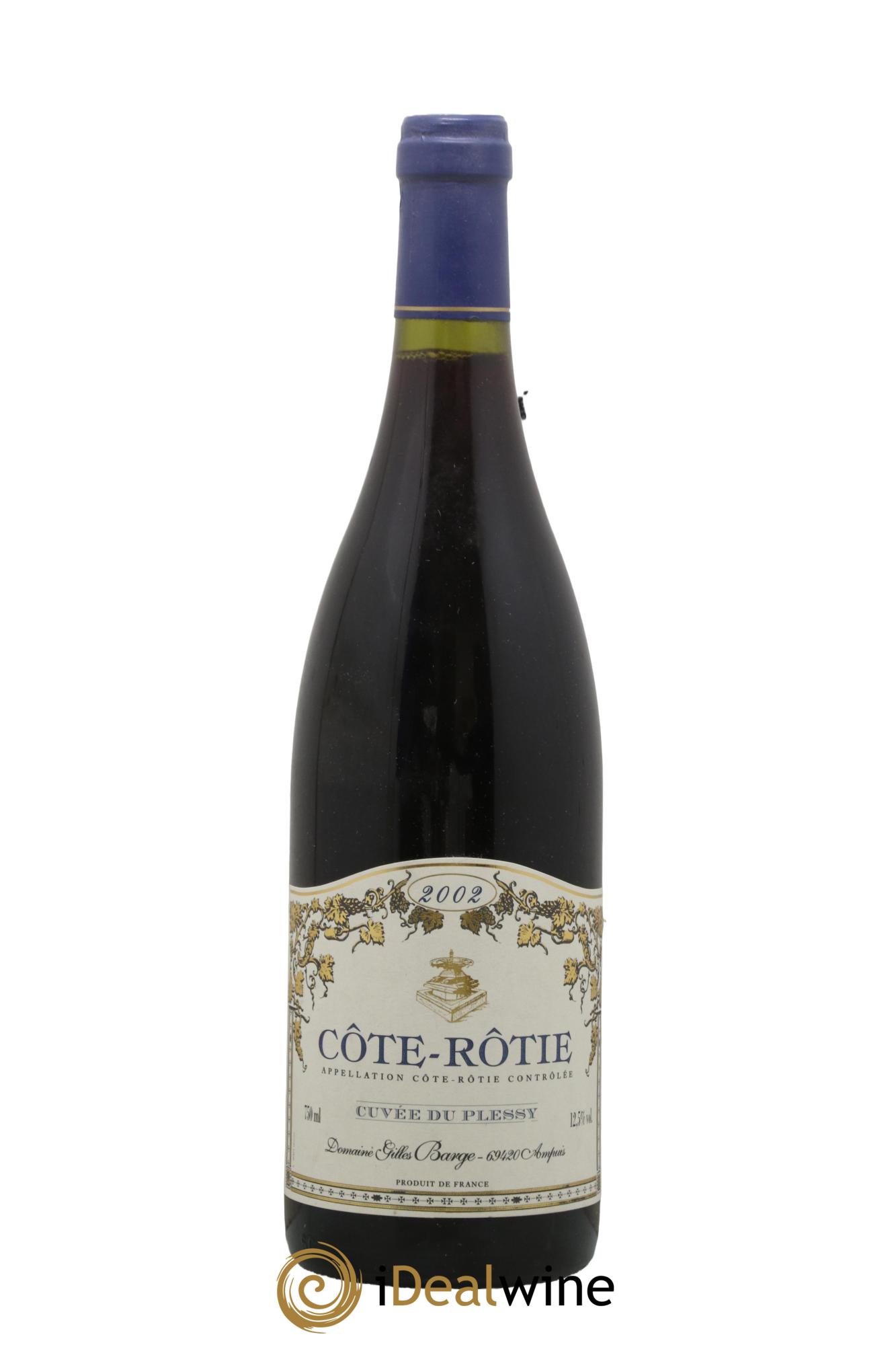 Côte-Rôtie Cuvée du Plessy Barge (Domaine) 2002 - Lotto di 1 bottiglia - 0