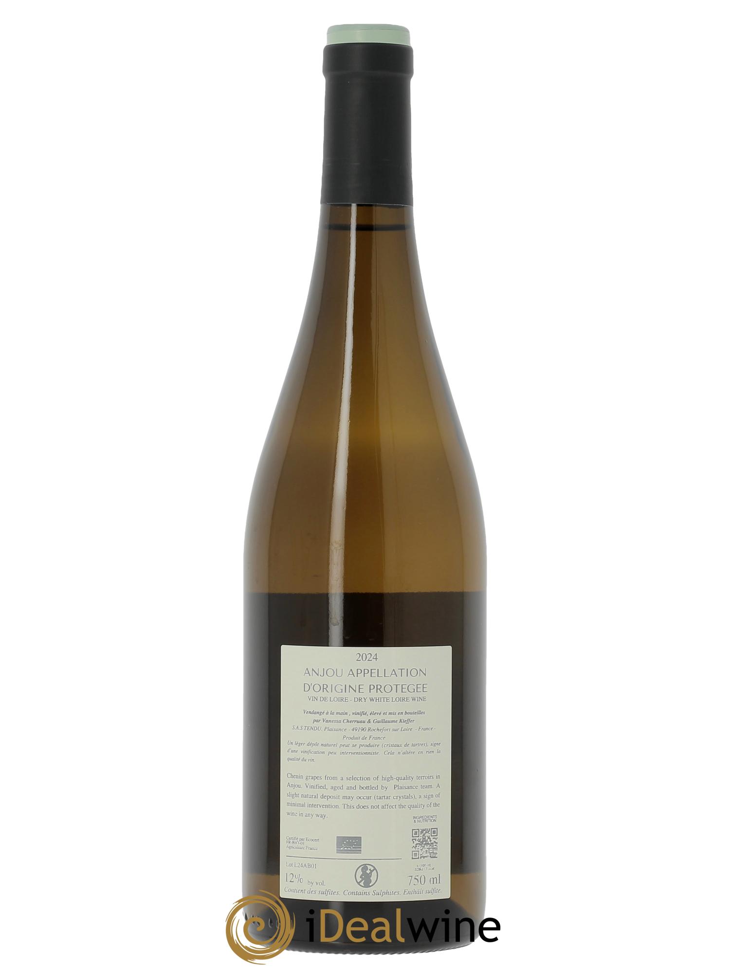Anjou Blanc Château de Plaisance  2024 - Posten von 1 Flasche - 1