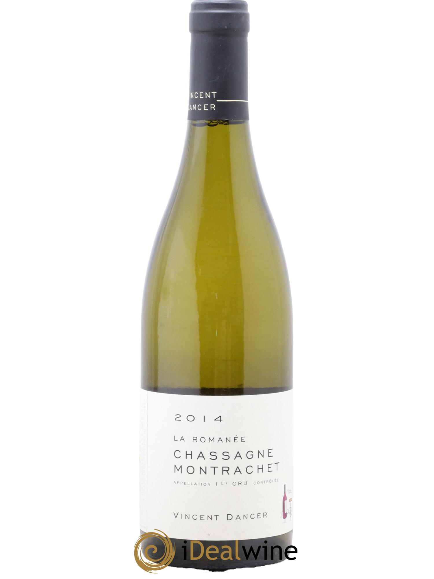 Chassagne-Montrachet 1er Cru La Romanée Vincent Dancer 2014 - Posten von 1 Flasche - 0