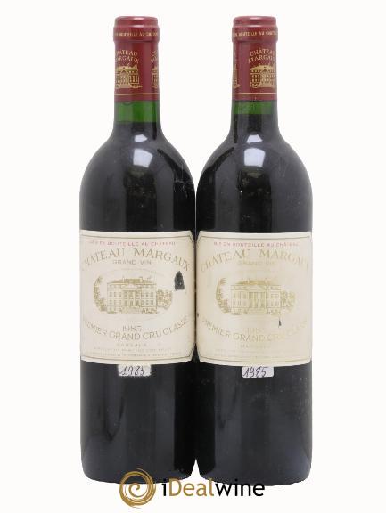 Château Margaux 1er Grand Cru Classé 1985 - Lotto di 2 bottiglie - 0