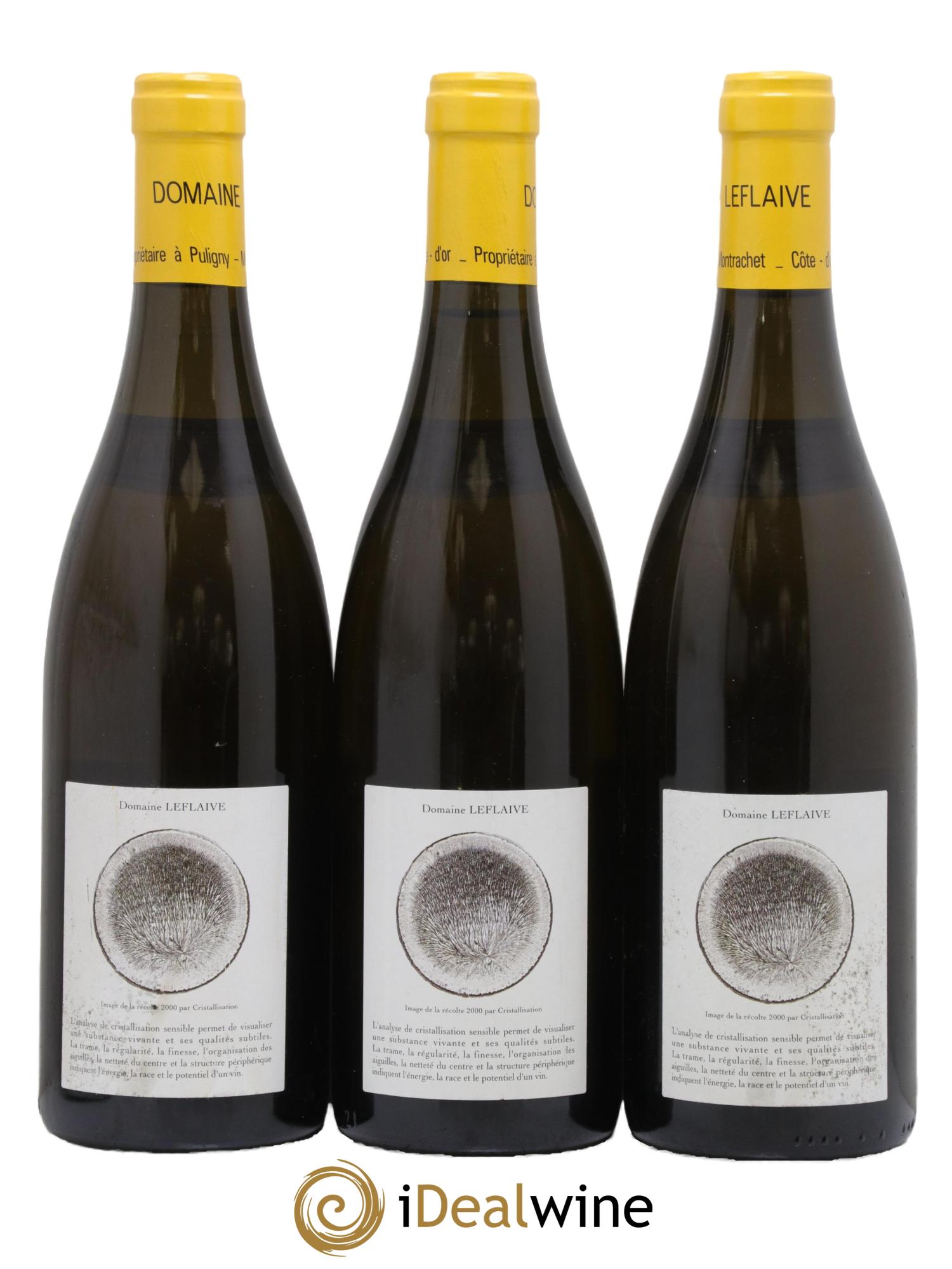 Puligny-Montrachet 1er Cru Les Pucelles Leflaive (Domaine) 2000 - Lot de 3 bouteilles - 1