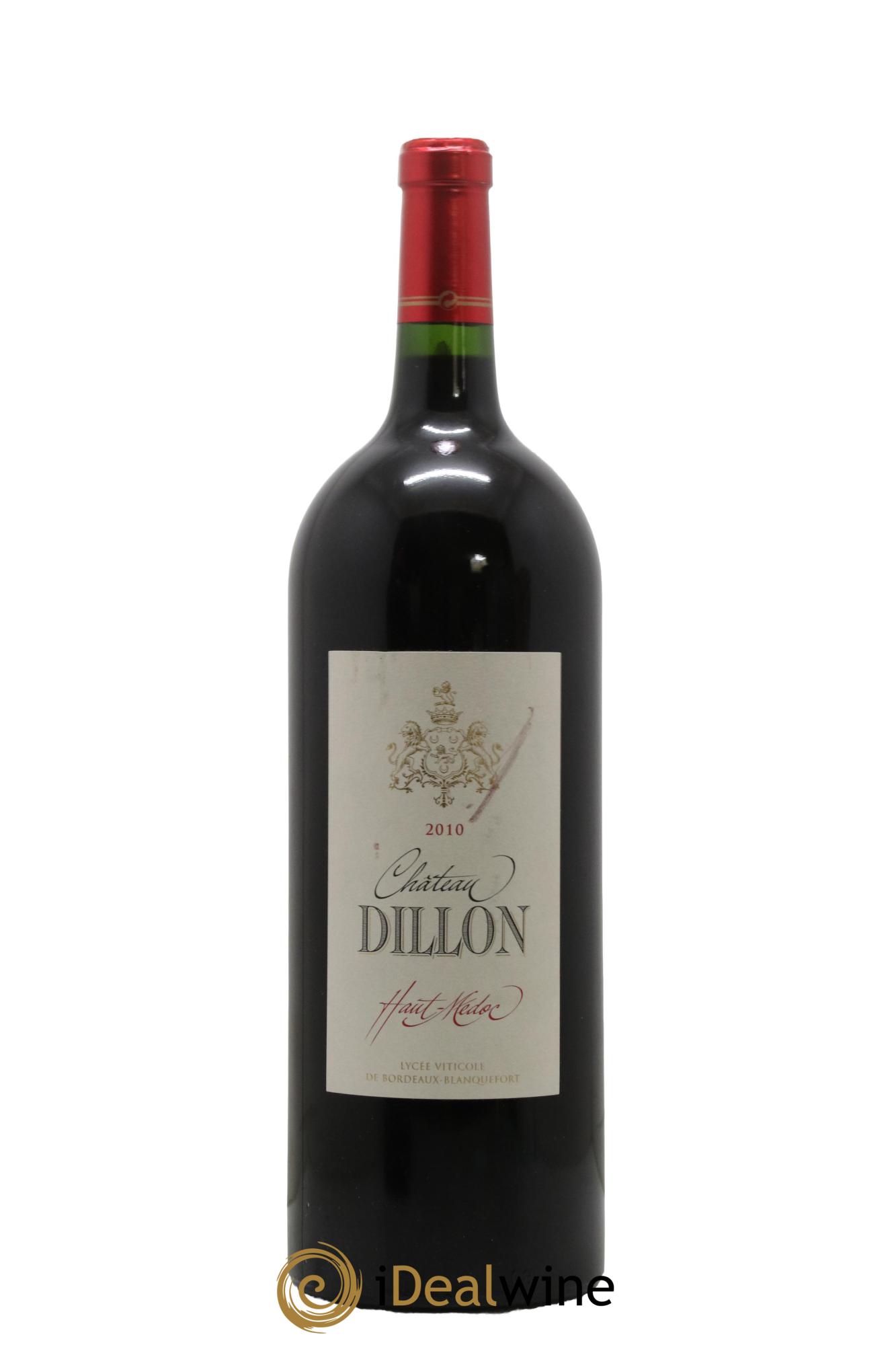 Château Dillon Cru Bourgeois 2010 - Lot de 1 magnum - 0