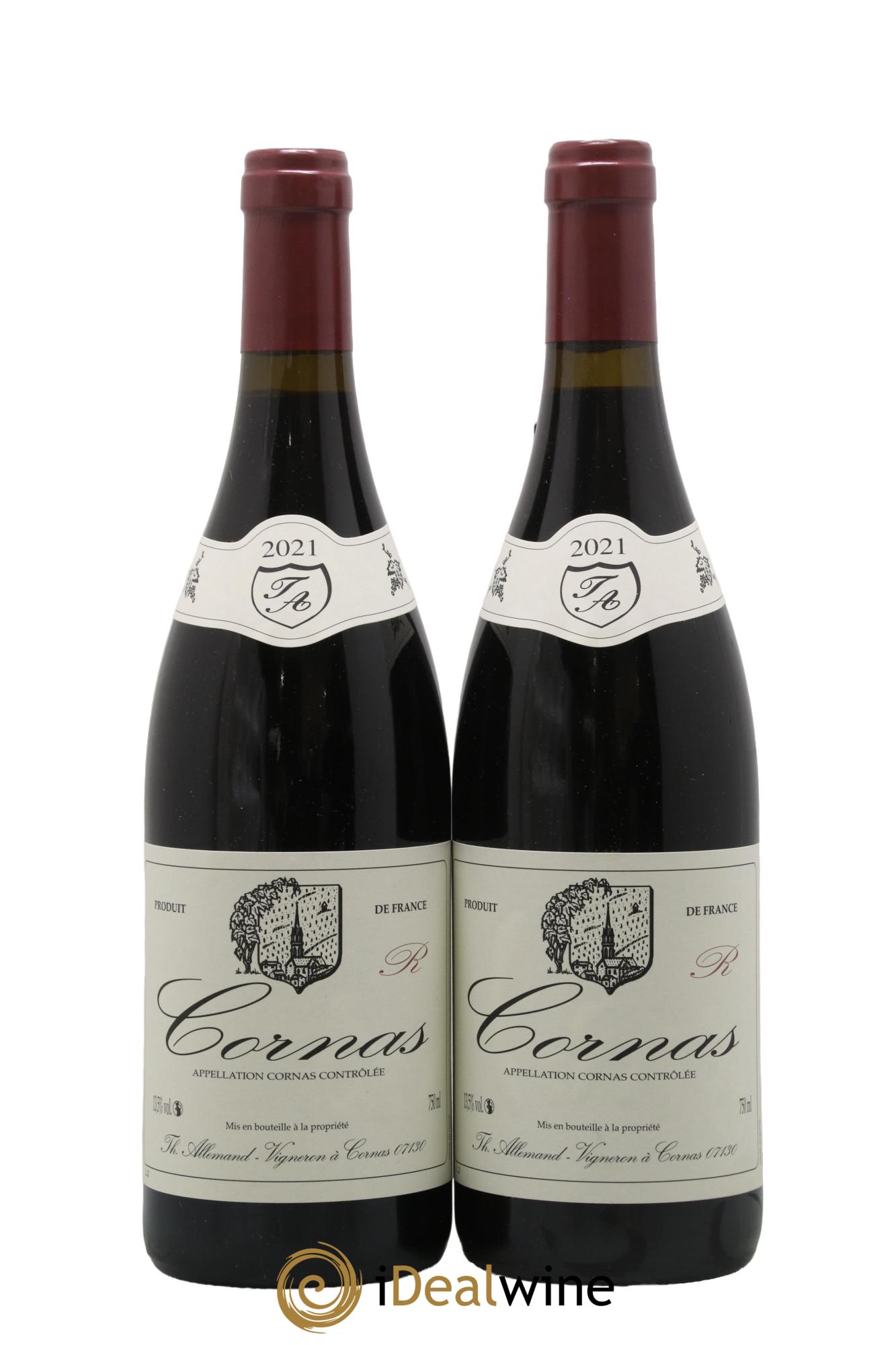 Cornas Reynard Thierry Allemand 2021 - Lotto di 2 bottiglie - 0