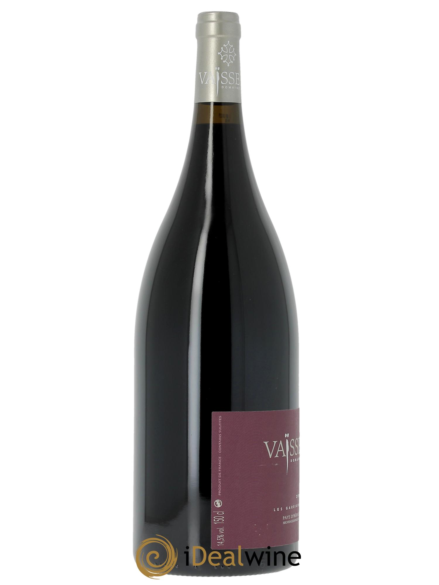IGP Pays de l'Hérault Les Garrigues Vaisse (Domaine)   2016 - Lot de 1 magnum - 1