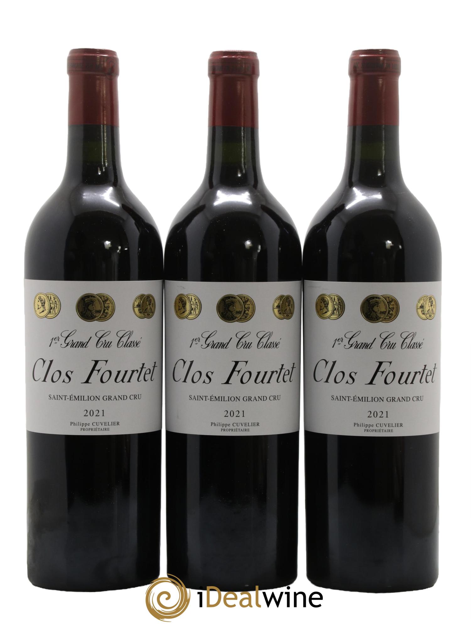 Clos Fourtet 1er Grand Cru Classé B 2021 - Posten von 6 Flaschen - 2