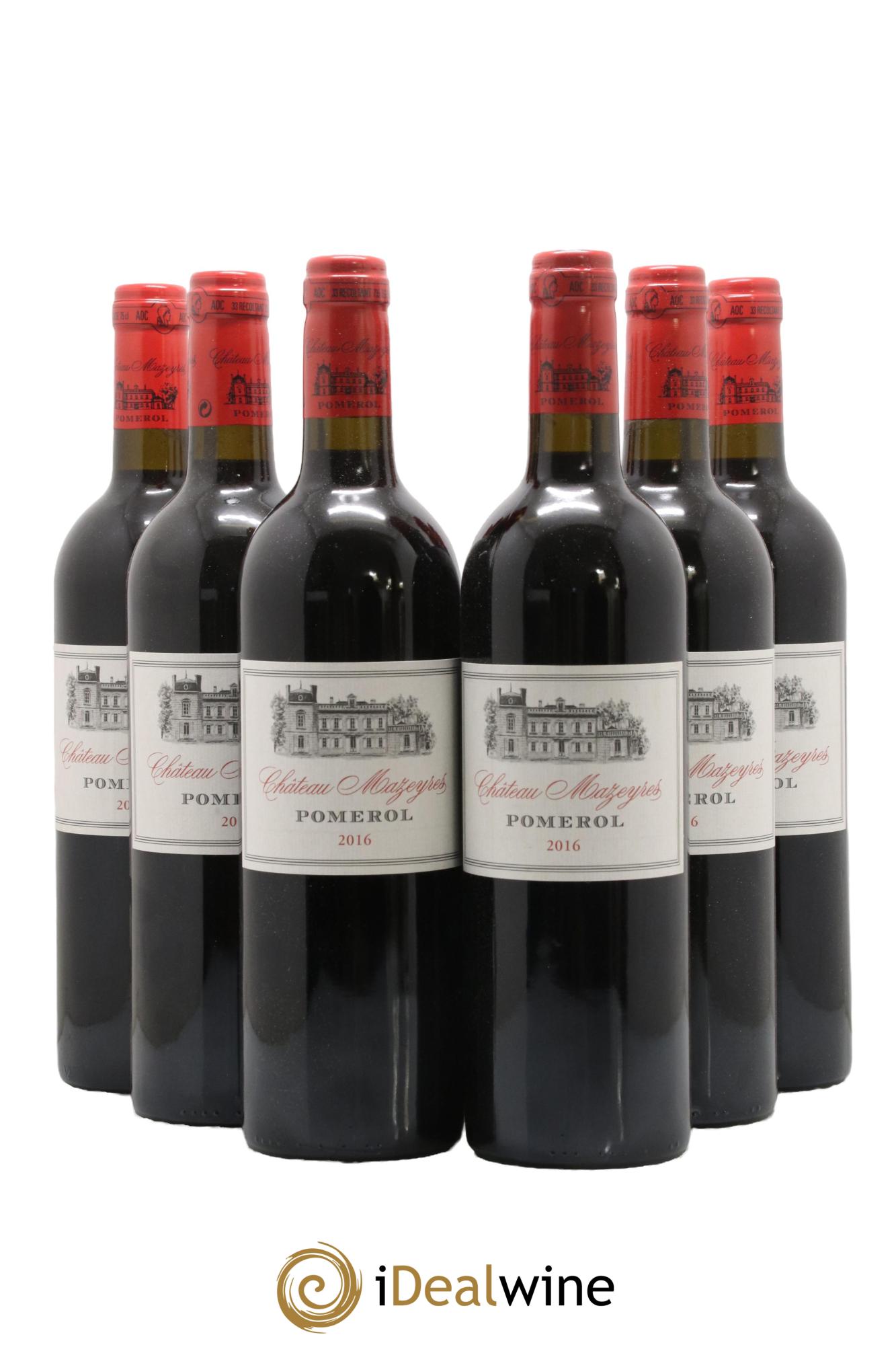 Château Mazeyres 2016 - Lot de 6 bouteilles - 0