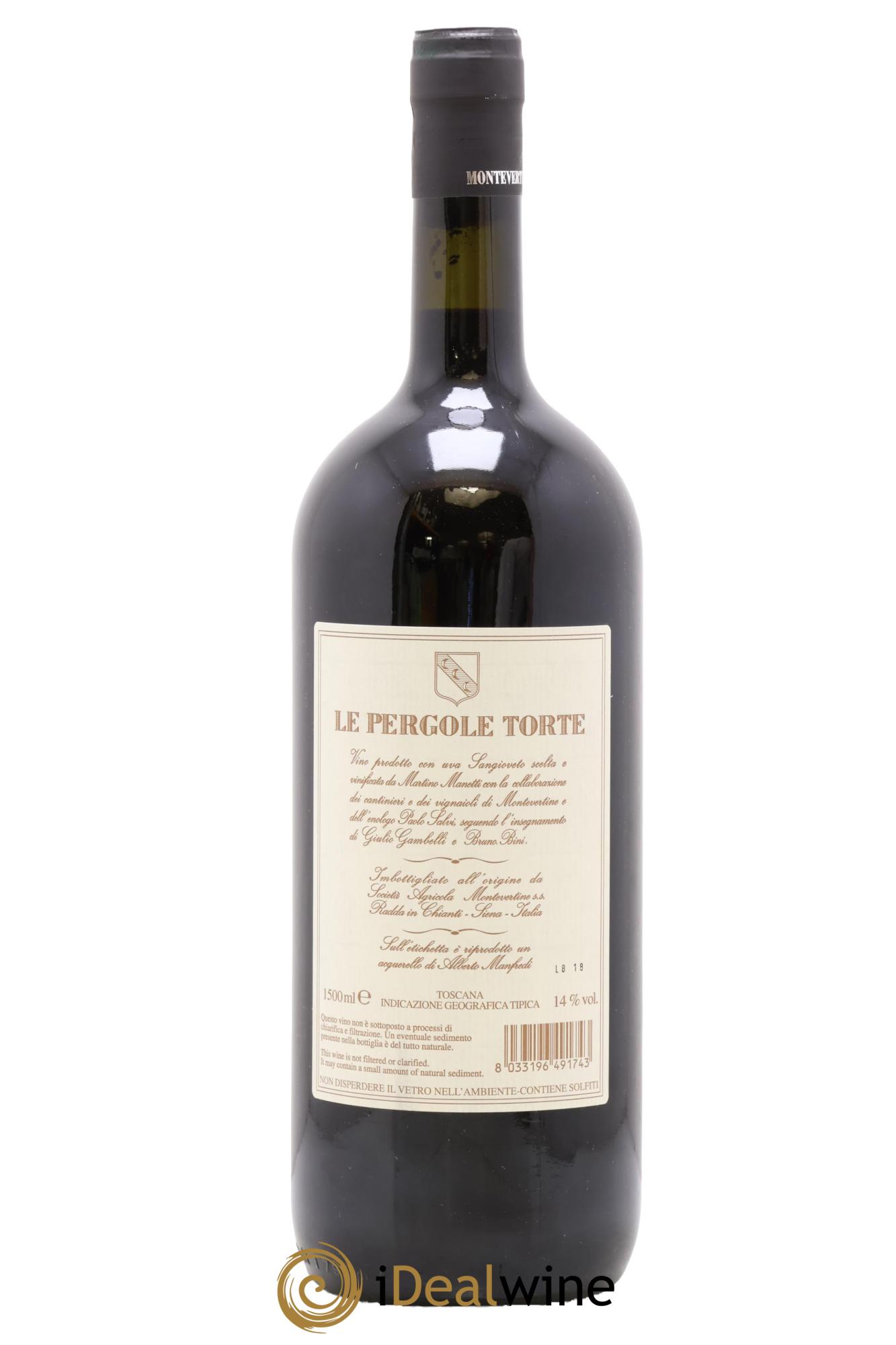 Toscana IGT Montevertine Le Pergole Torte Cuvée Spéciale Sergio Manetti Famille Manetti 2015 - Lot de 1 magnum - 1