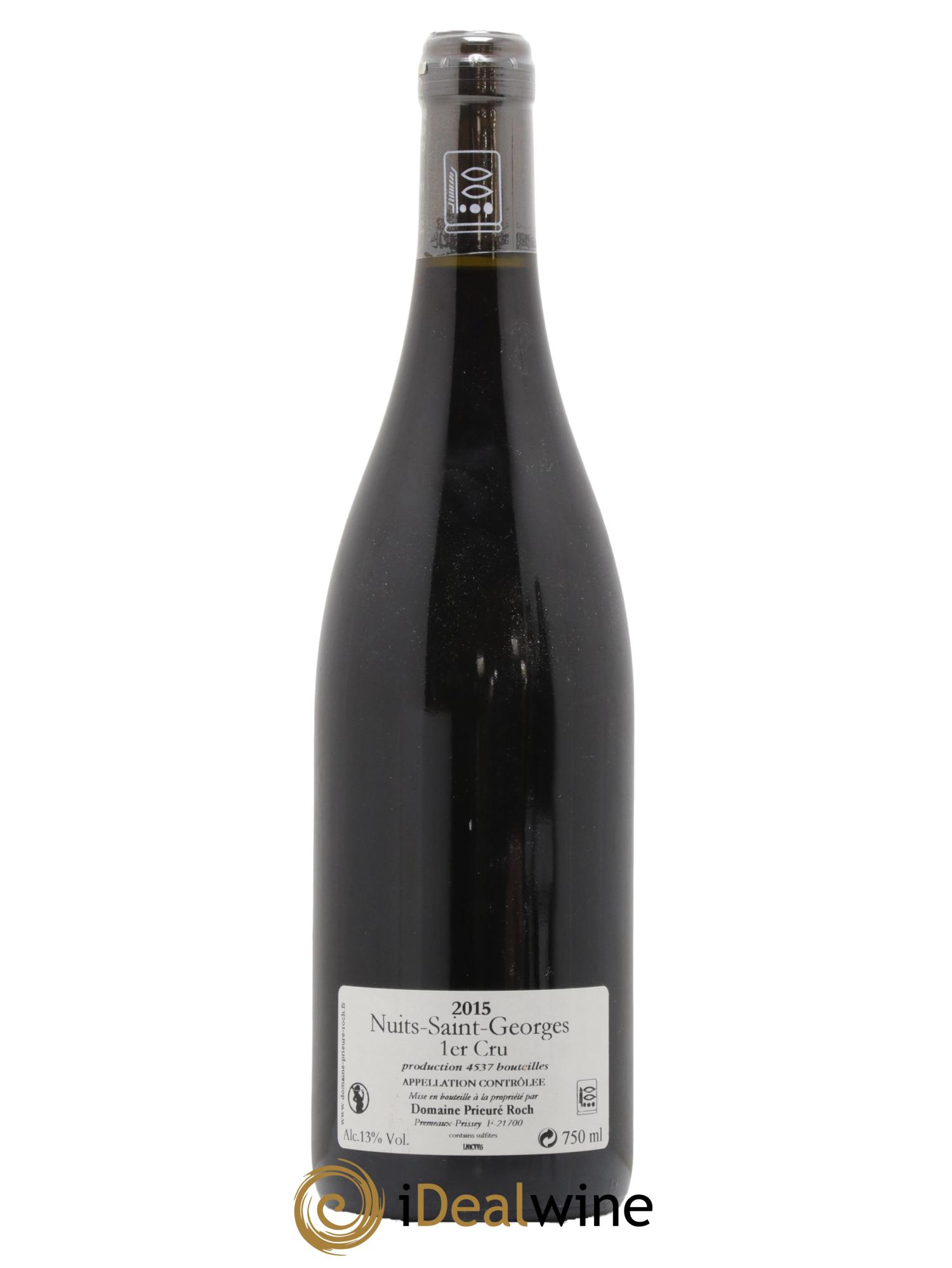Nuits-Saint-Georges 1er Cru Vieilles Vignes Prieuré Roch 2015 - Lot of 1 bottle - 1