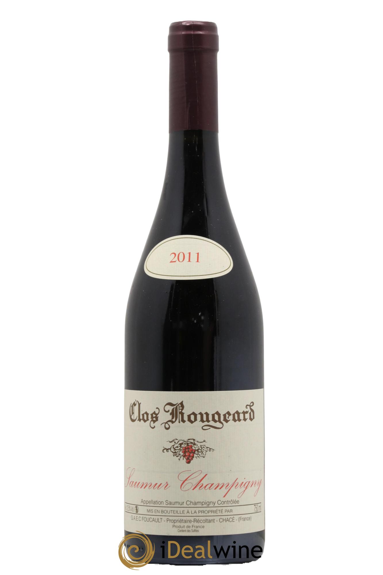 Saumur-Champigny Clos Rougeard 2011 - Lot de 1 bouteille - 0