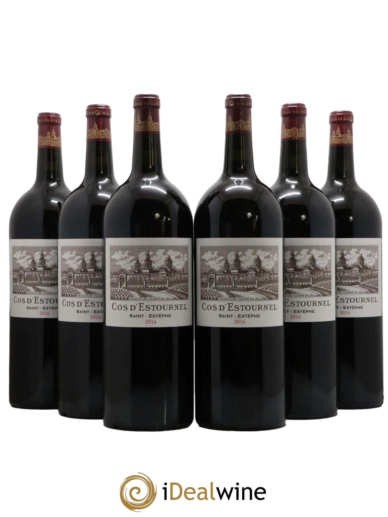 Cos d'Estournel 2ème Grand Cru Classé 2016 - Lot de 6 magnums - 0