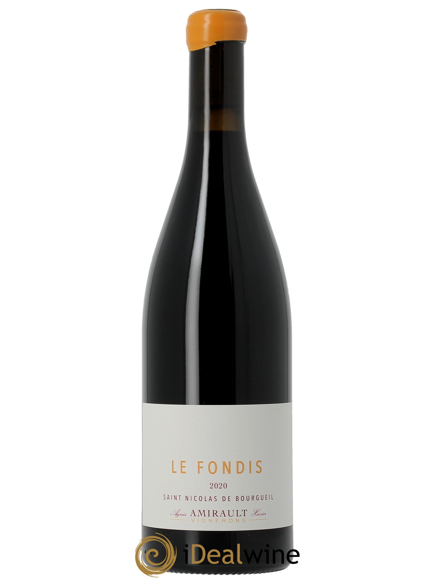 Saint-Nicolas de Bourgueil Le Fondis Agnès et Xavier Amirault 2020 - Lot of 1 bottle - 0