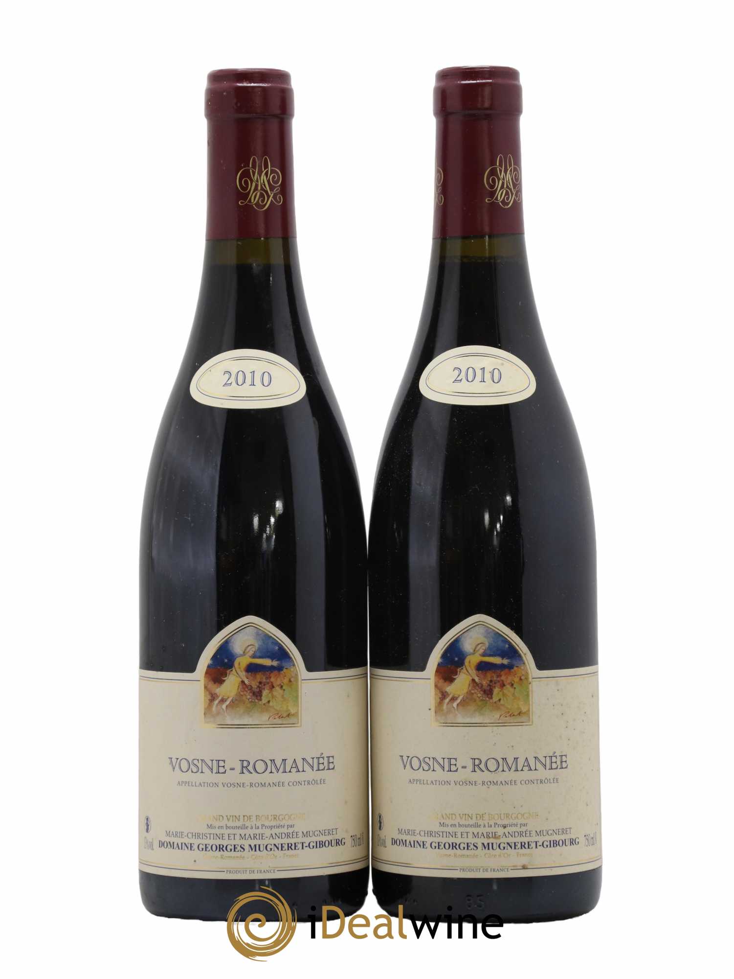 Vosne-Romanée Mugneret-Gibourg (Domaine) 2010 - Lot de 2 bouteilles - 0