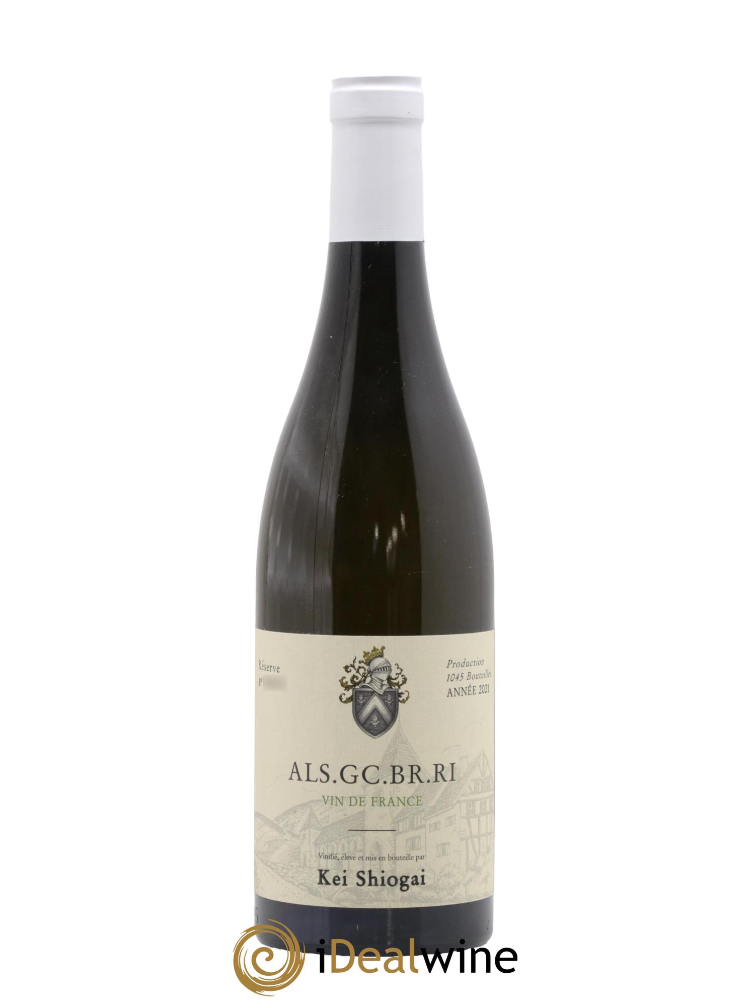 Vin de France ALS.GC.BR.RI Kei Shiogai 2021 - Lot de 1 bouteille - 0