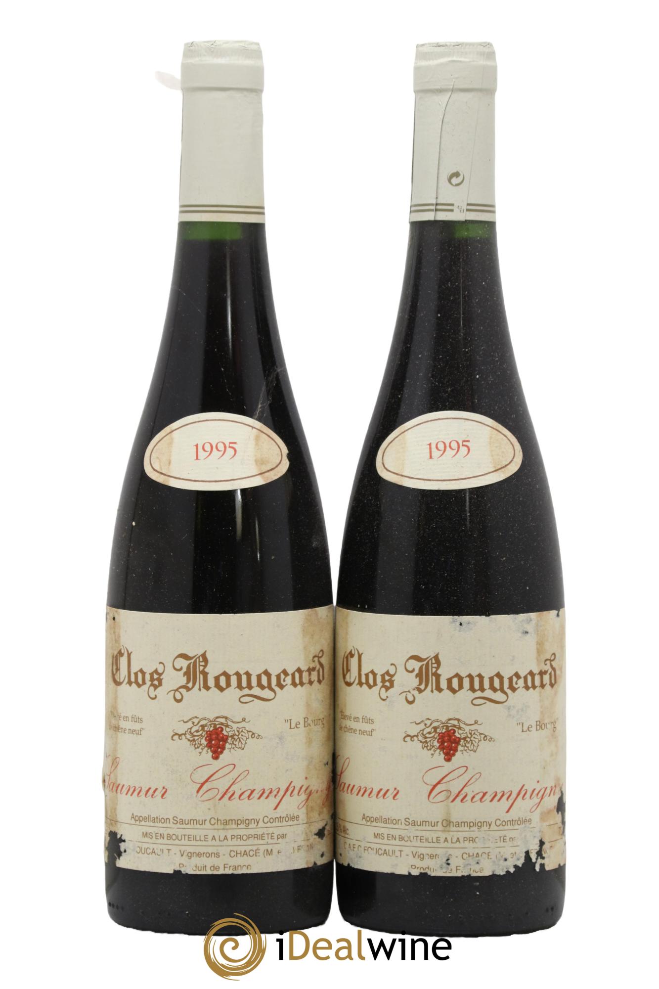 Saumur-Champigny Le Bourg Clos Rougeard  1995 - Lotto di 2 bottiglie - 0