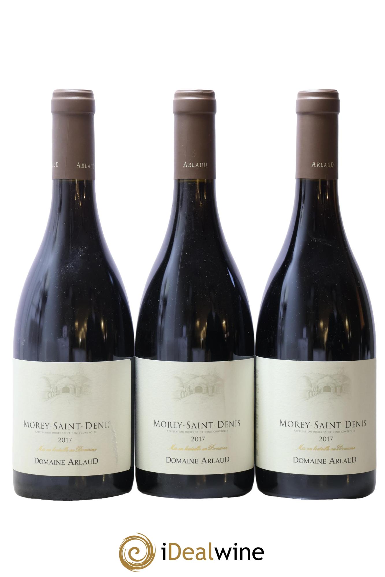 Morey-Saint-Denis Arlaud 2017 - Lot de 3 bouteilles - 0