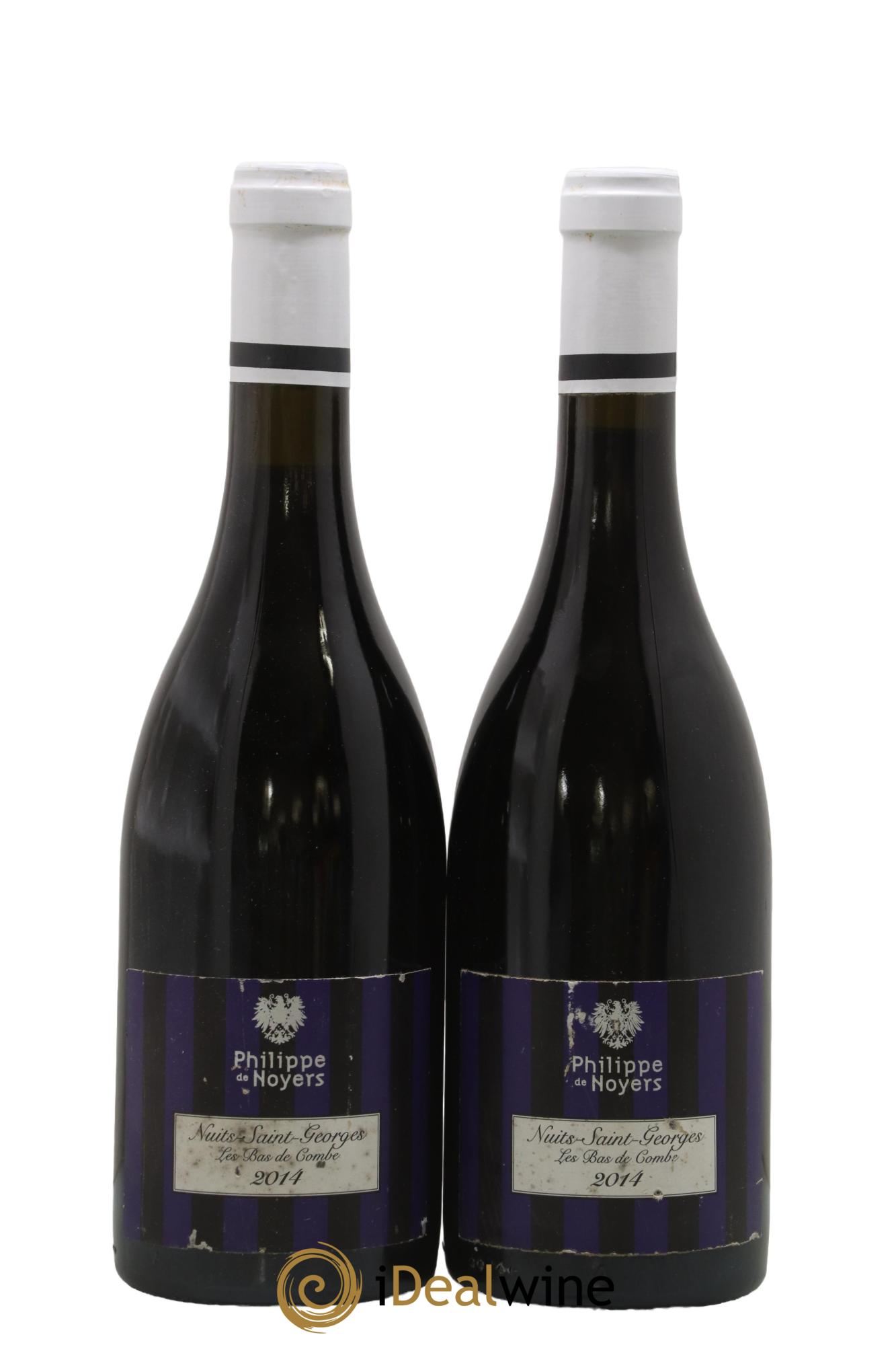 Nuits-Saint-Georges Au Bas De Combe Philippe Noyers 2014 - Lotto di 2 bottiglie - 0