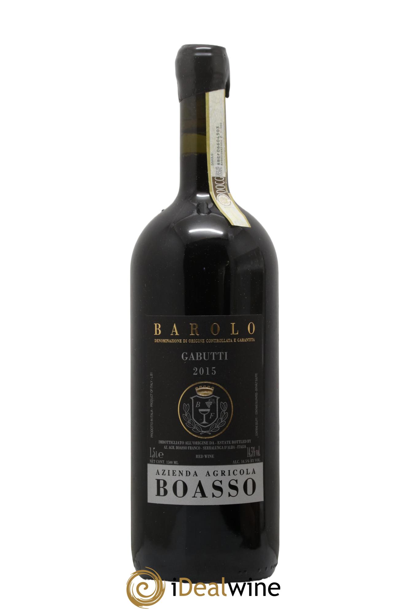 Barolo DOCG Gabutti Boasso 2015 - Lot of 1 magnum - 0