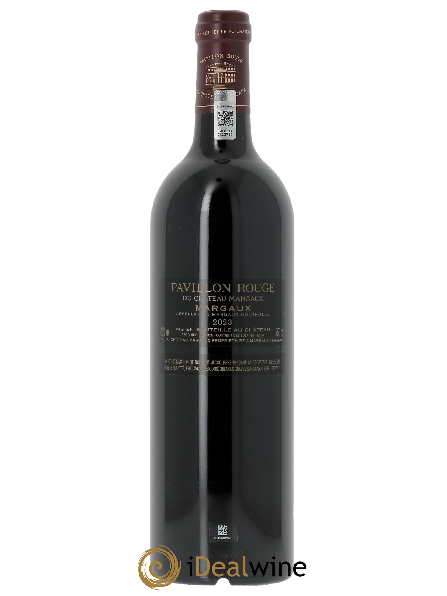 Pavillon Rouge du Château Margaux Second Vin (OWC if 6 bts) 2023 - Lot of 1 bottle - 1