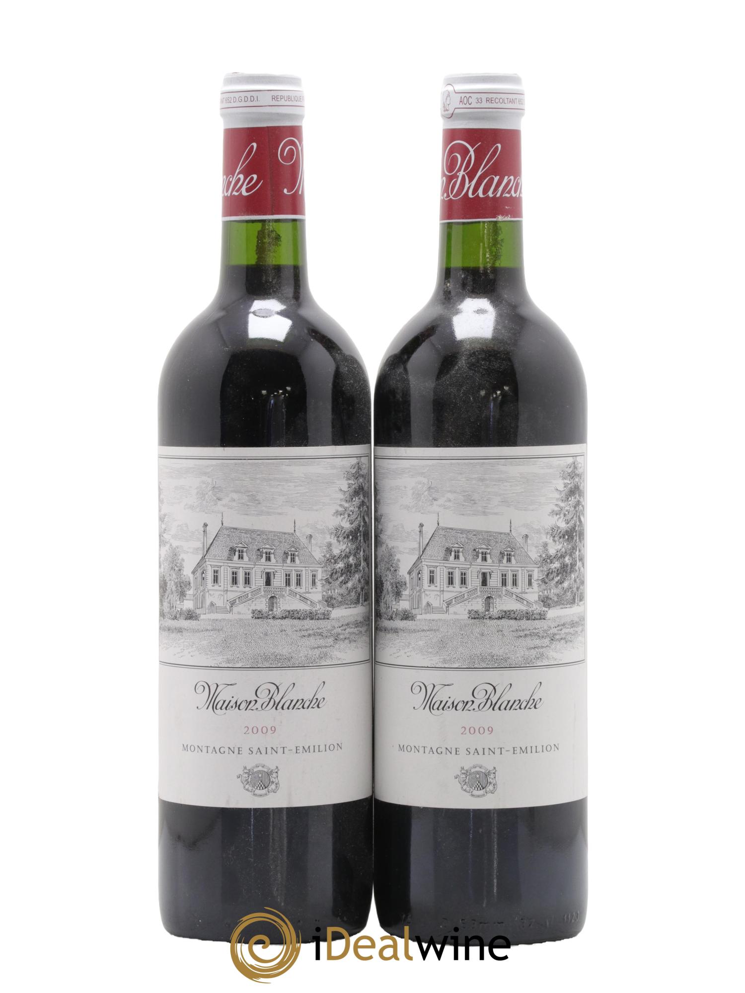 Château Maison Blanche 2009 - Lot de 2 bouteilles - 0