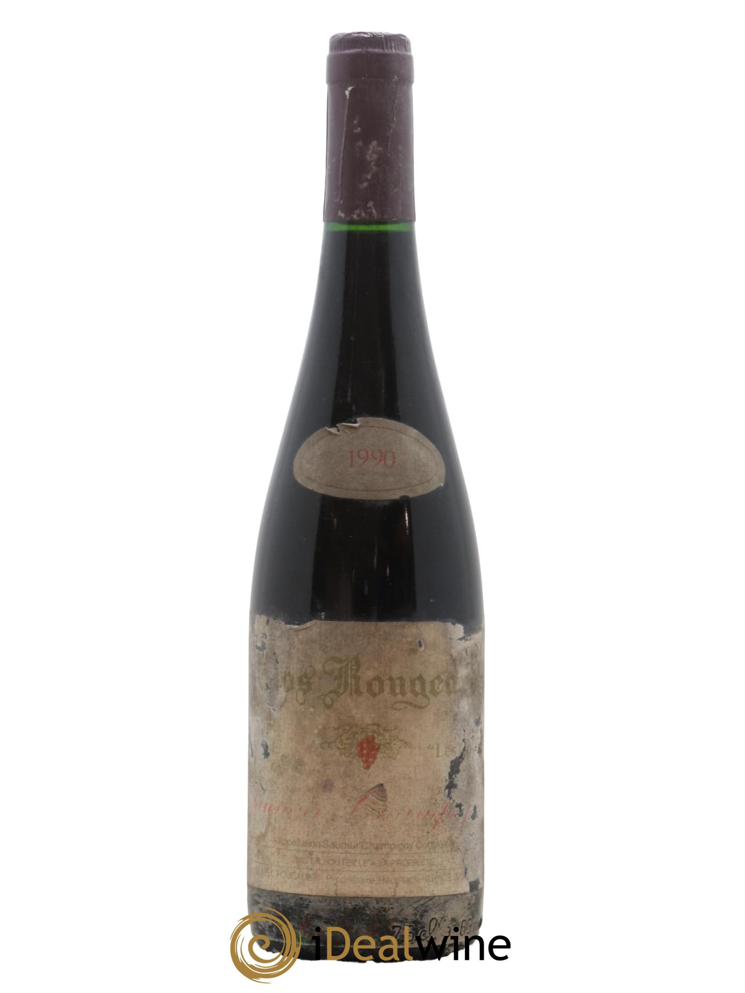 Saumur-Champigny Les Poyeux Clos Rougeard 1990 - Lot de 1 bouteille - 0