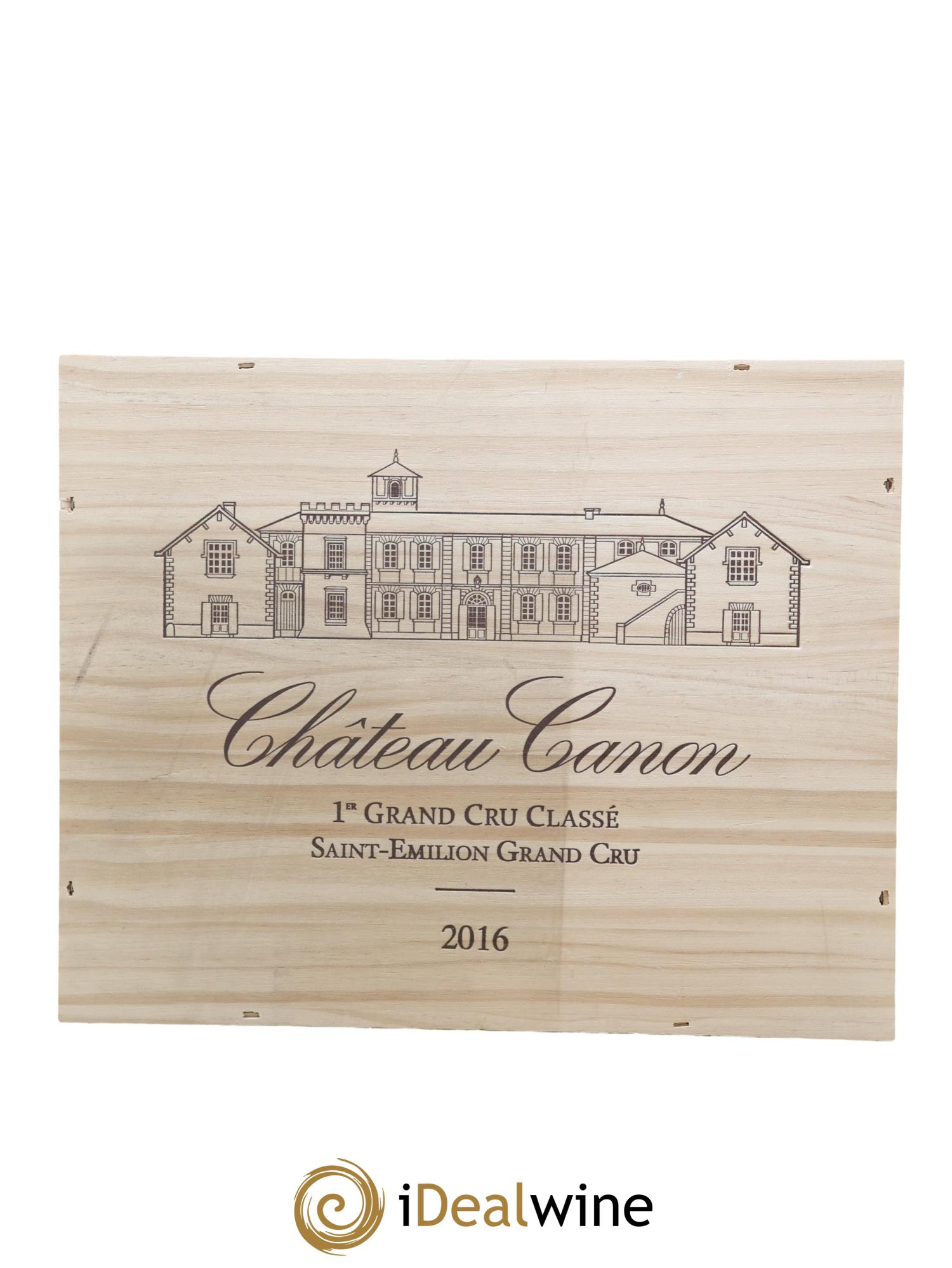 Château Canon 1er Grand Cru Classé B 2017 - Lot de 3 bouteilles - 1