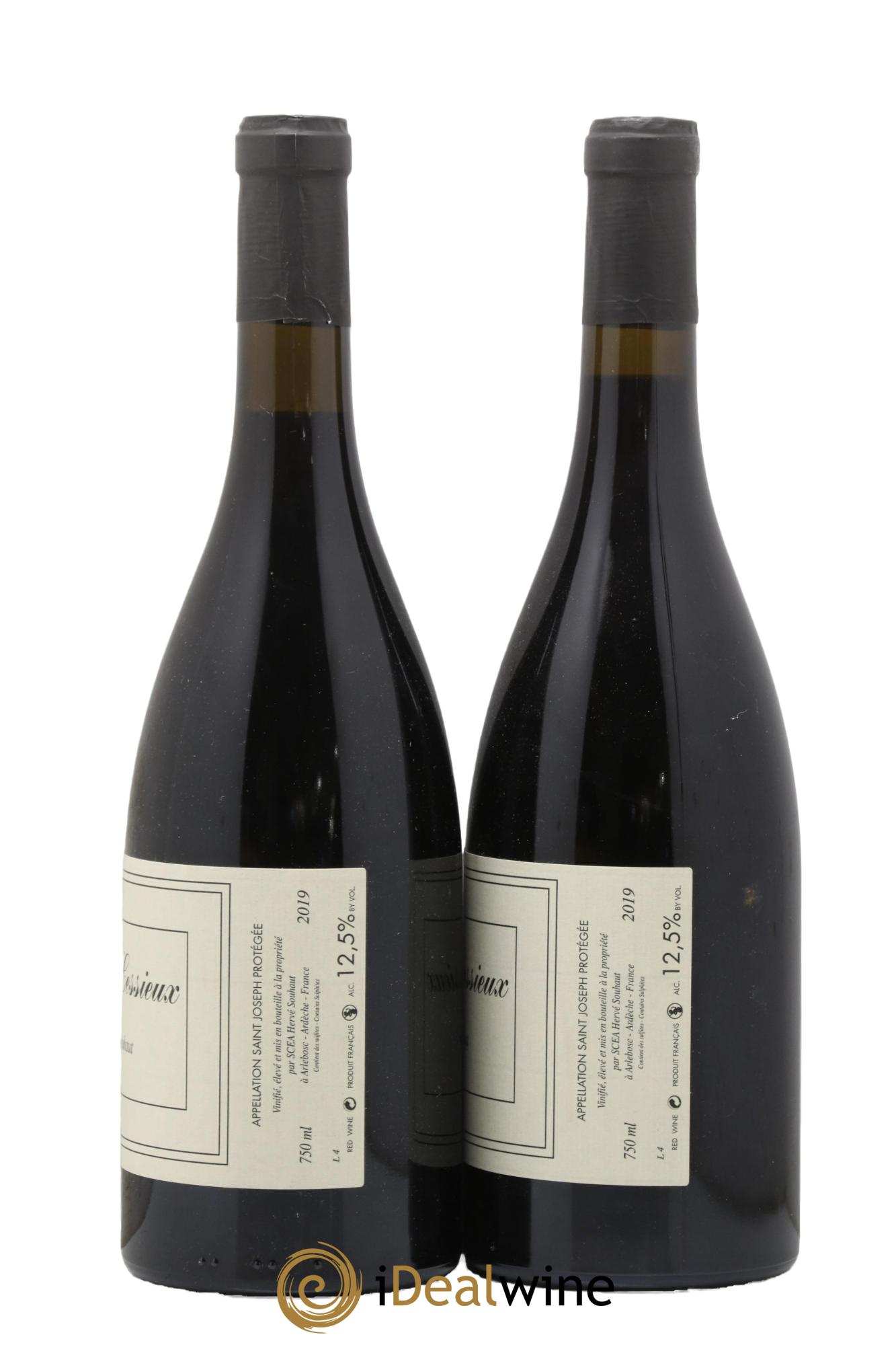 Saint-Joseph Clos des Cessieux Hervé Souhaut - Domaine Romaneaux-Destezet 2019 - Lotto di 2 bottiglie - 1