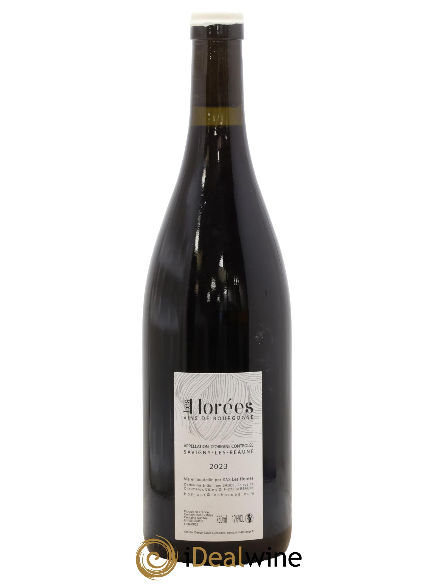 Savigny-lès-Beaune Les Plaisirs et les jours Les Horées 2023 - Lot de 1 bouteille - 1