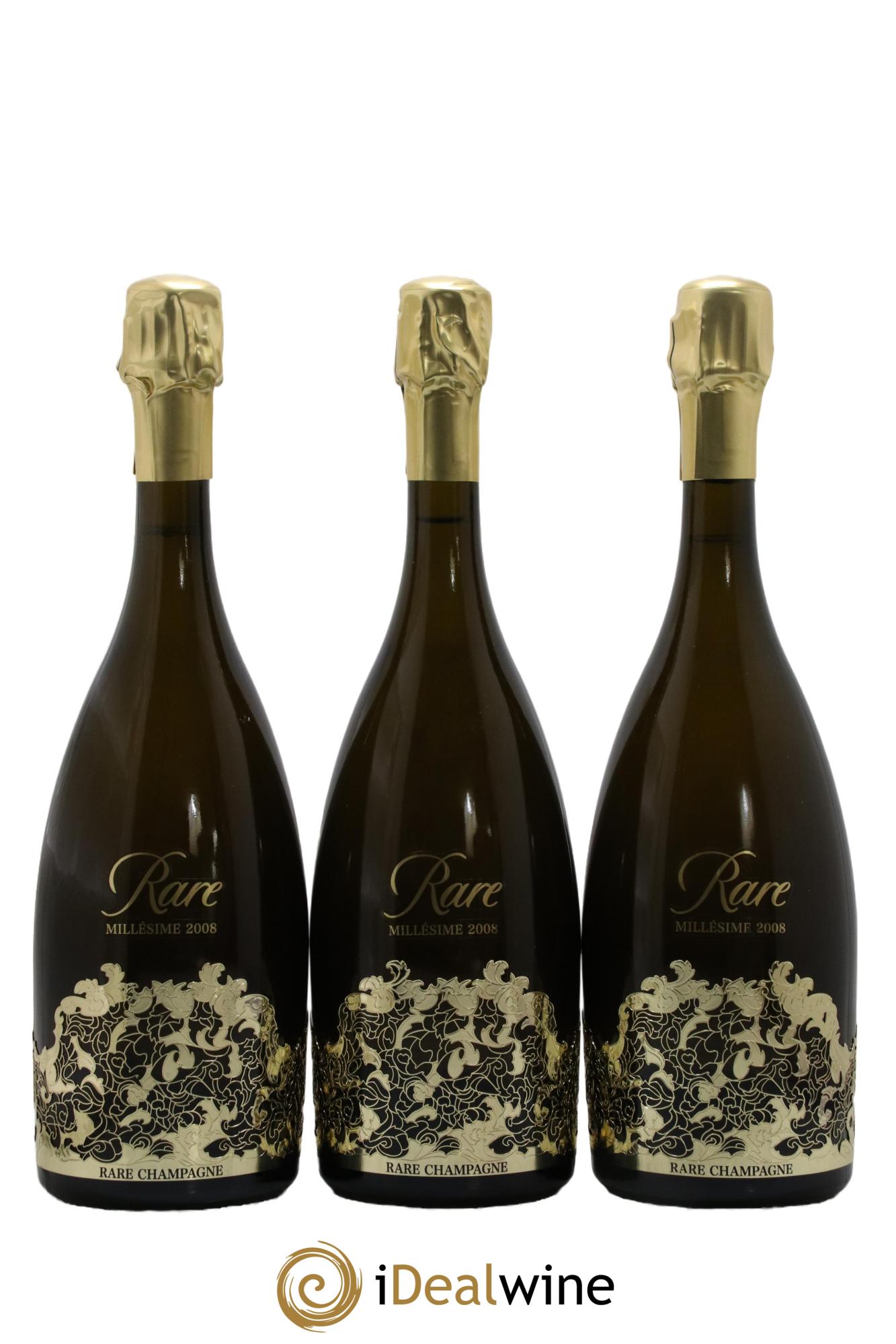 Rare Piper Heidsieck 2008 - Lot of 3 bottles - 0