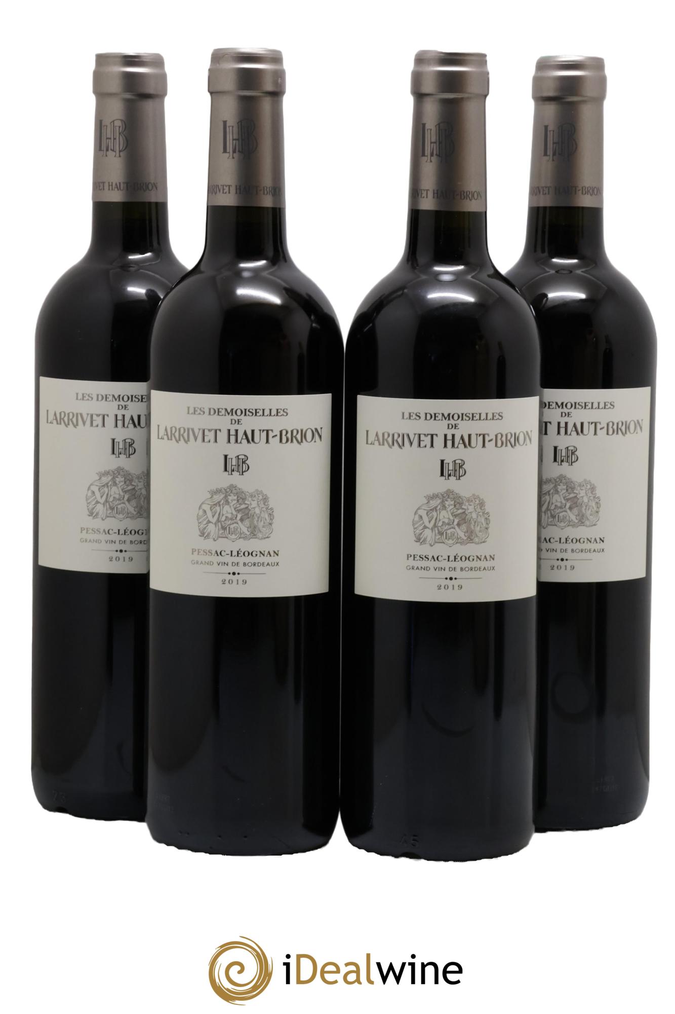 Pessac-Léognan Les Demoiselles De Larrivet Haut-Brion 2019 - Posten von 4 Flaschen - 0