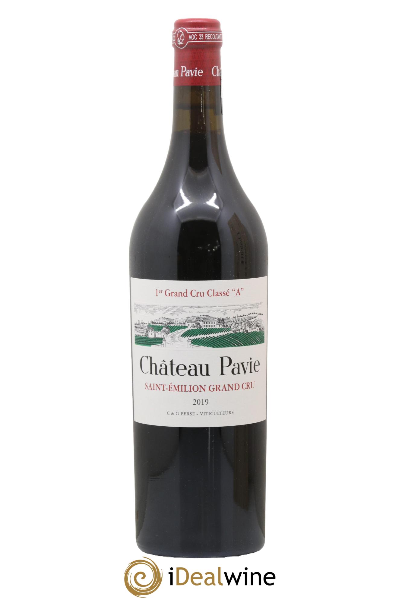 Château Pavie 1er Grand Cru Classé A 2019 - Lot de 1 bouteille - 1