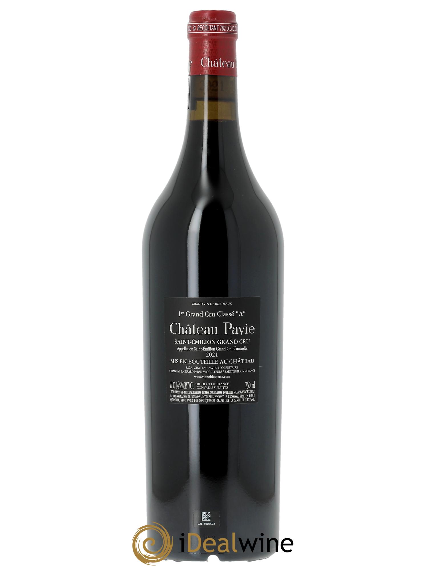 Château Pavie 1er Grand Cru Classé A 2021 - Lotto di 1 bottiglia - 1