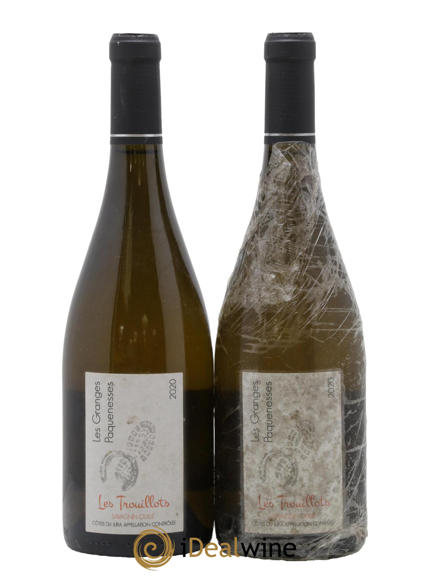 Côtes du Jura Savagnin Ouillé Les Trouillots Les Granges Paquenesses 2020 - Lot de 2 bouteilles - 0