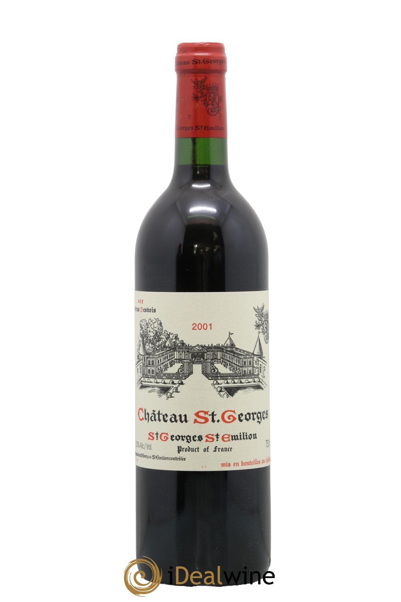Château Saint-Georges 2001 - Posten von 1 Flasche - 0