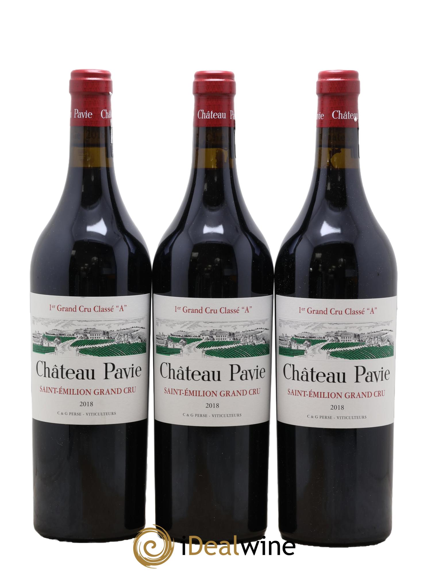 Château Pavie 1er Grand Cru Classé A 2018 - Lot of 6 bottles - 3