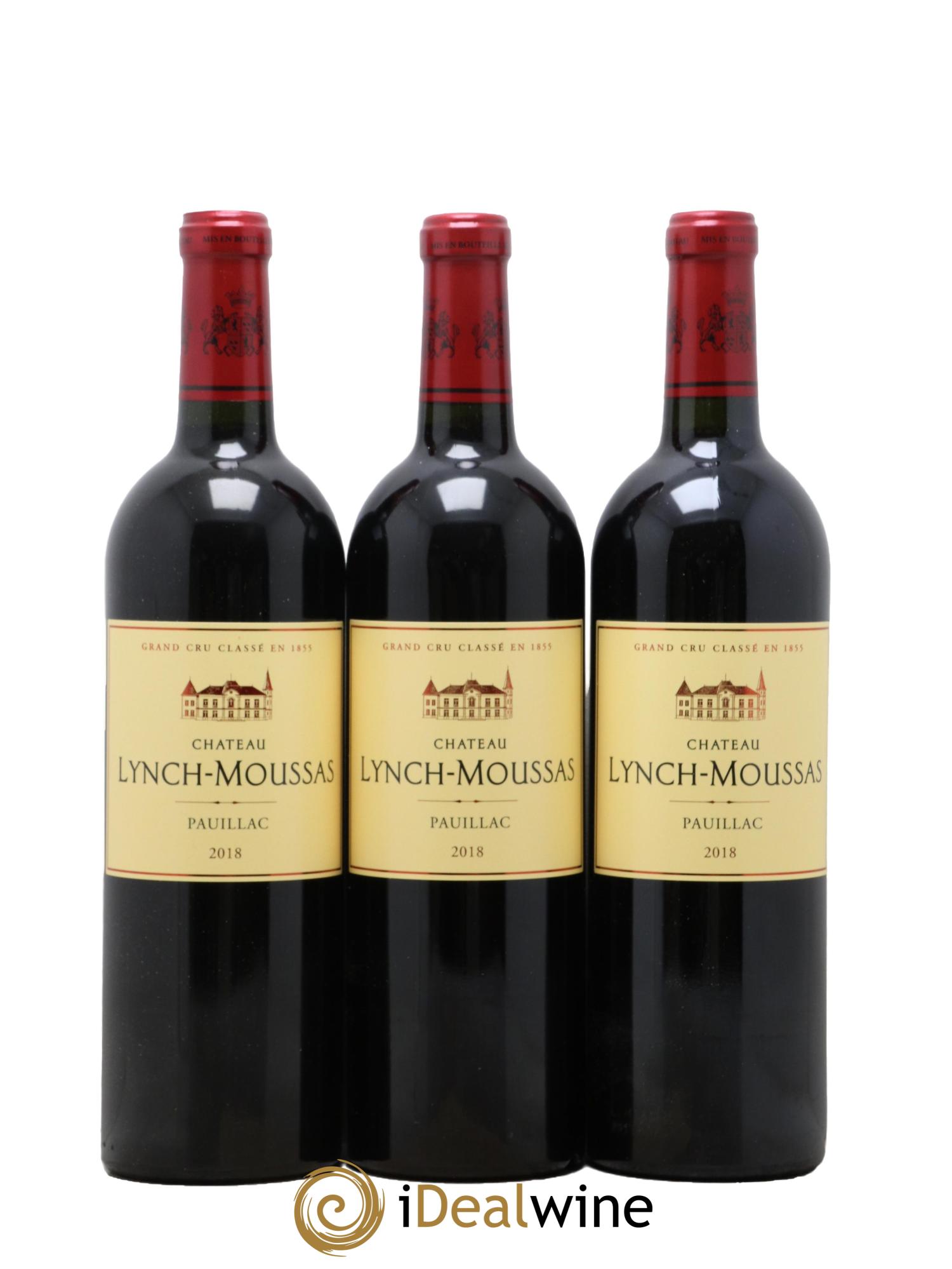 Château Lynch Moussas 5ème Grand Cru Classé 2018 - Lot of 6 bottles - 1