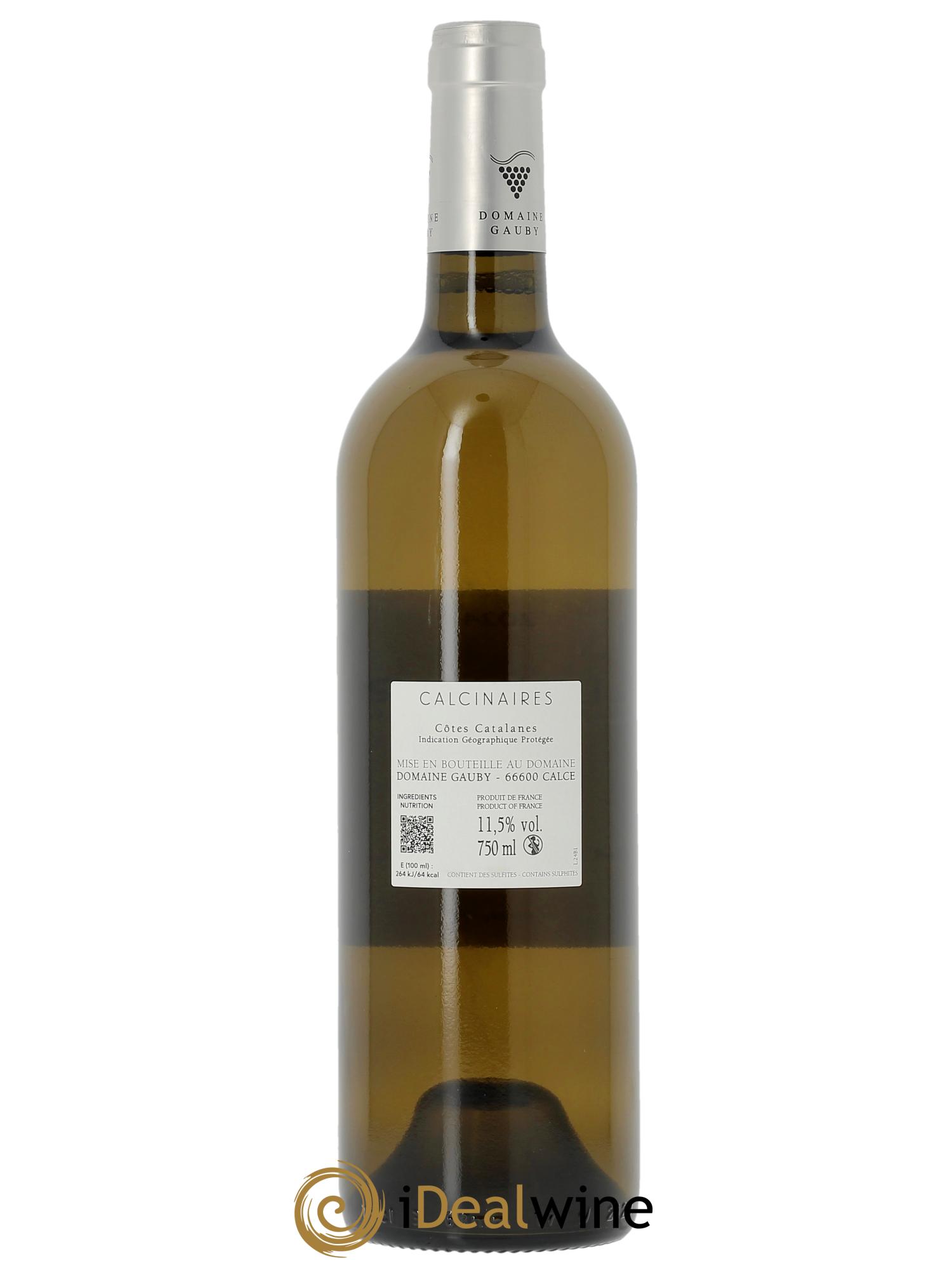 IGP Côtes Catalanes Les Calcinaires Gauby (Domaine)  2024 - Lot of 1 bottle - 1