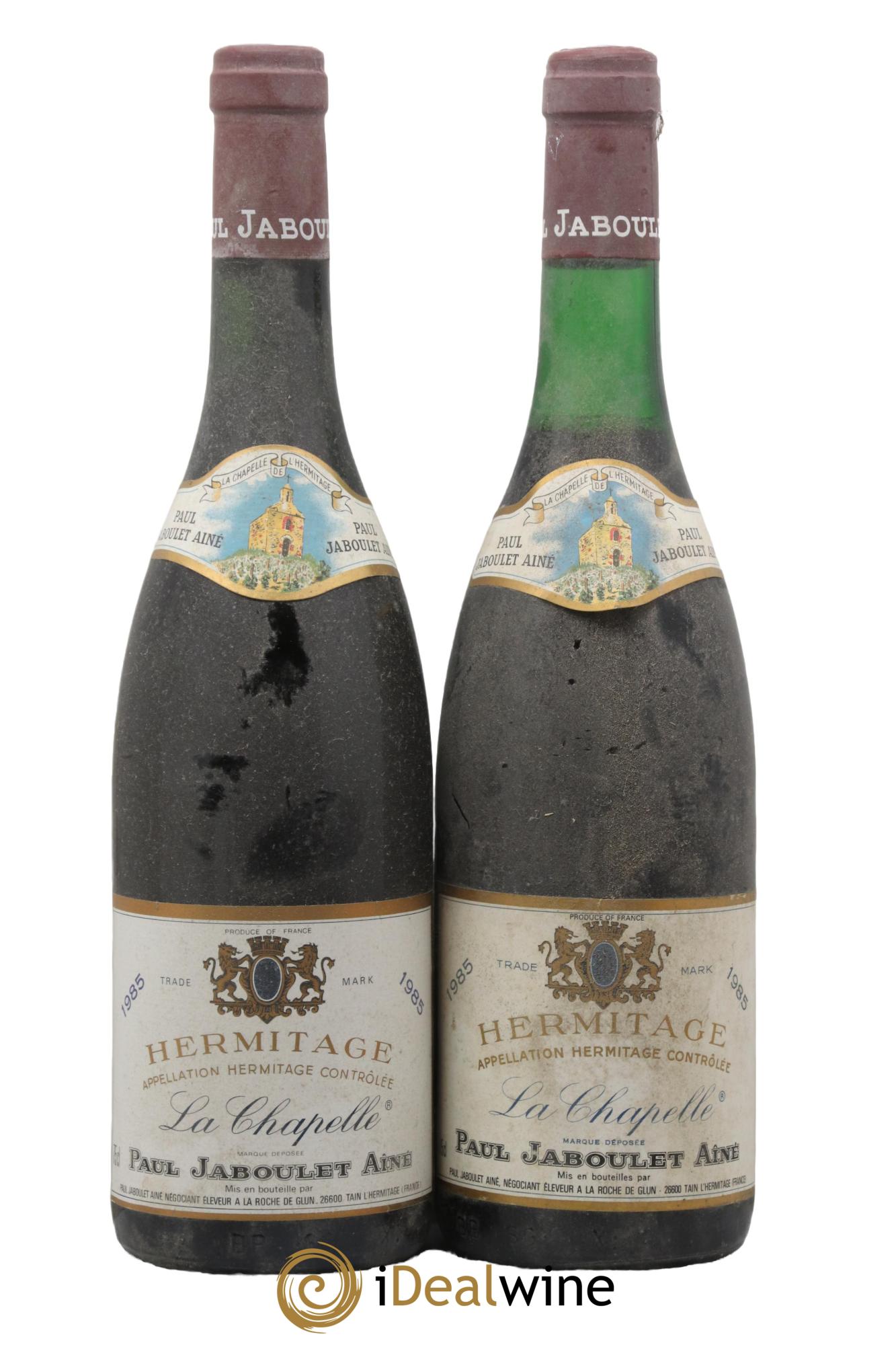 Hermitage La Chapelle Paul Jaboulet Ainé 1985 - Lot de 2 bouteilles - 0