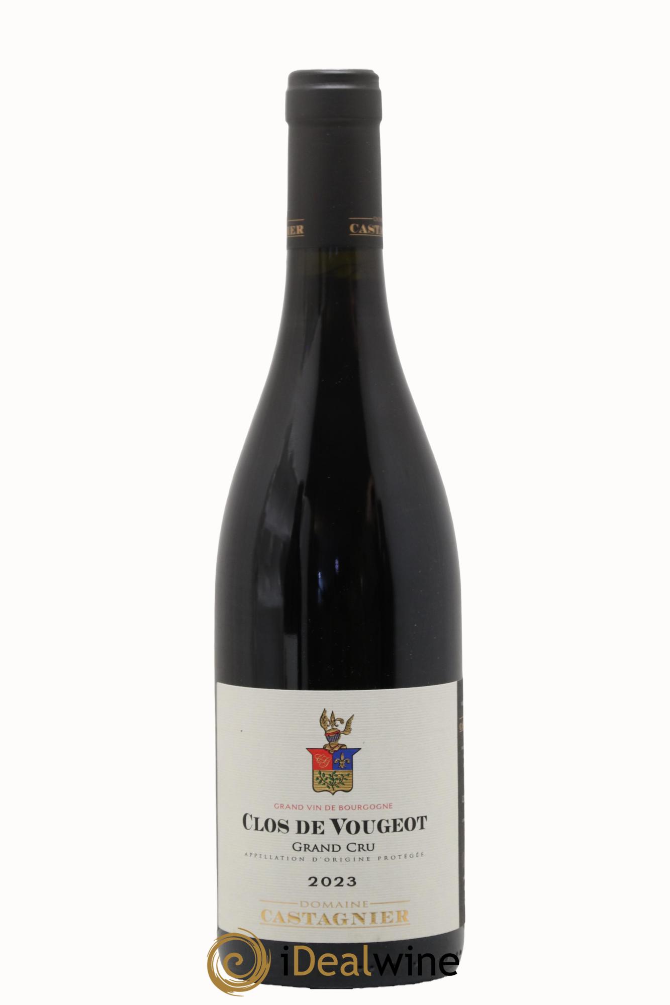 Clos de Vougeot Grand Cru Castagnier (Domaine) 2023 - Lot de 1 bouteille - 0