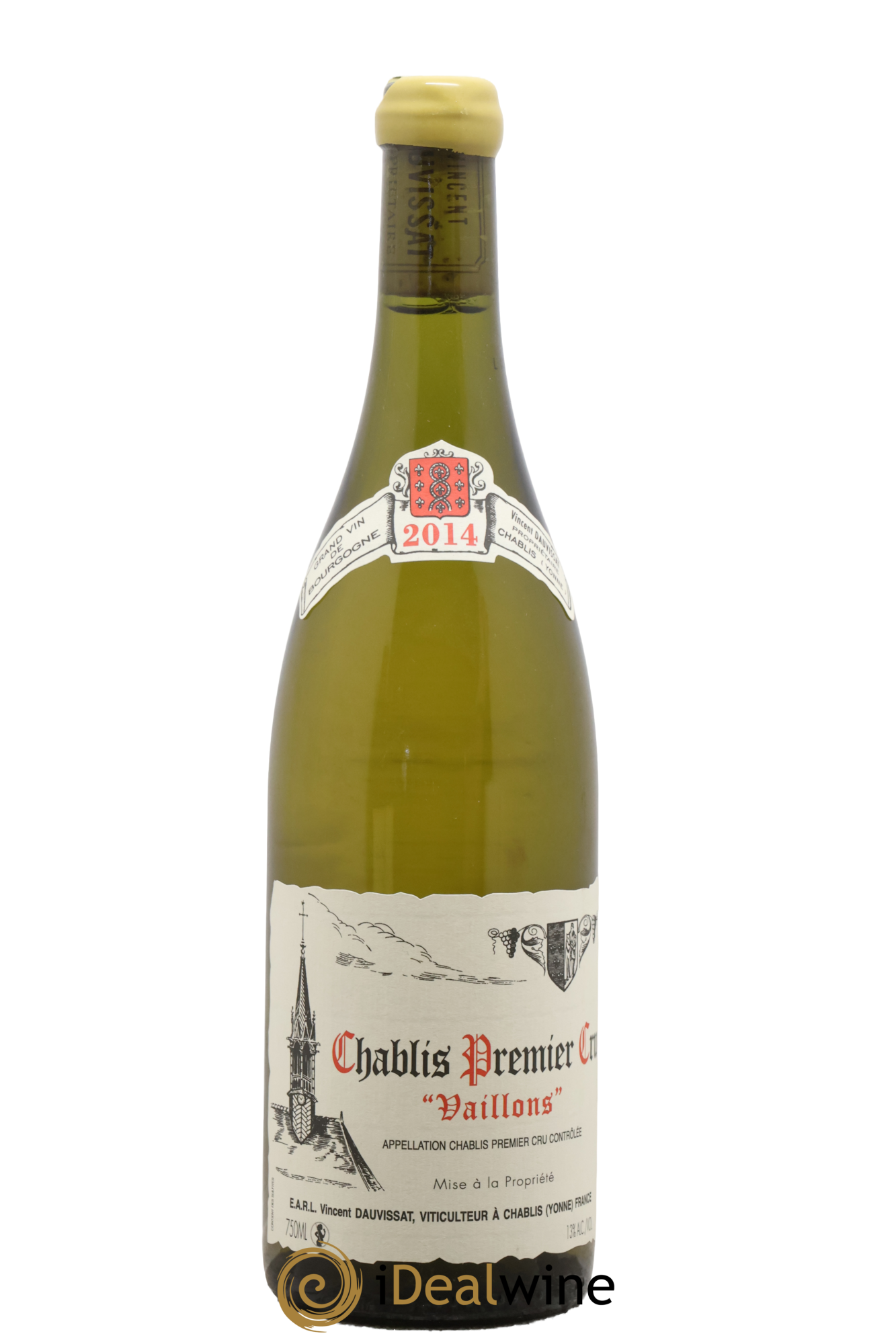 Chablis 1er Cru Vaillons Vincent Dauvissat (Domaine) 2014 - Posten von 1 Flasche - 0