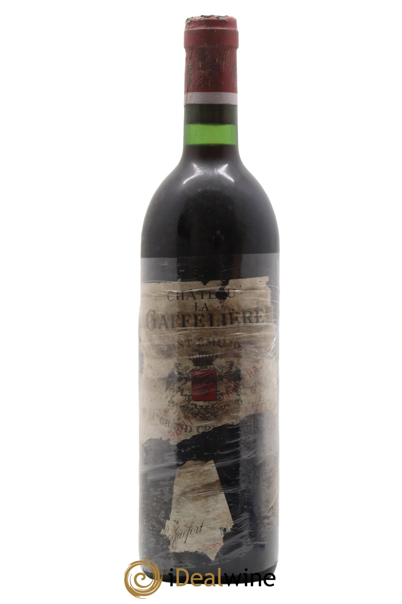 Château la Gaffelière 1er Grand Cru Classé B 1979 - Lot de 1 bouteille - 0