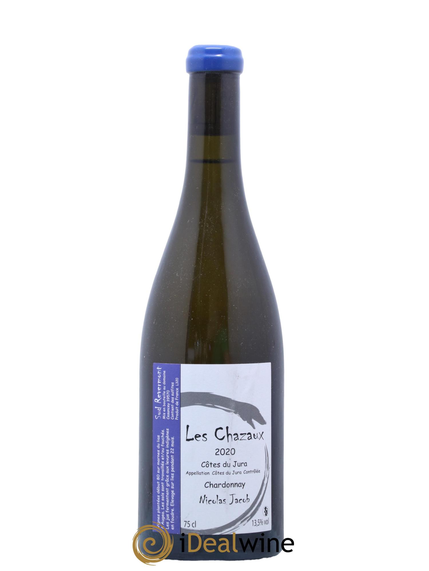 Côtes du Jura Chardonnay Les Chazaux Nicolas Jacob 2020 - Lot de 1 bouteille - 0