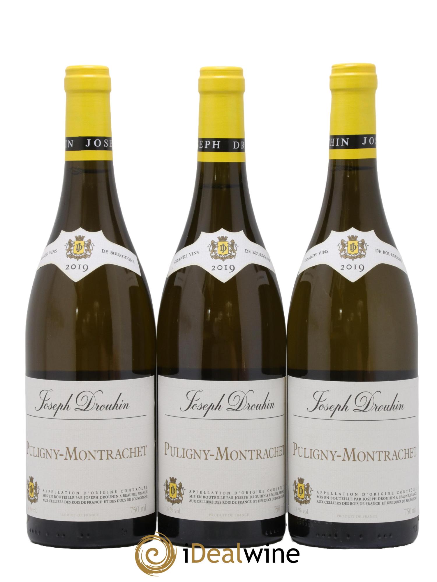 Puligny-Montrachet Joseph Drouhin 2019 - Lot de 3 bouteilles - 0