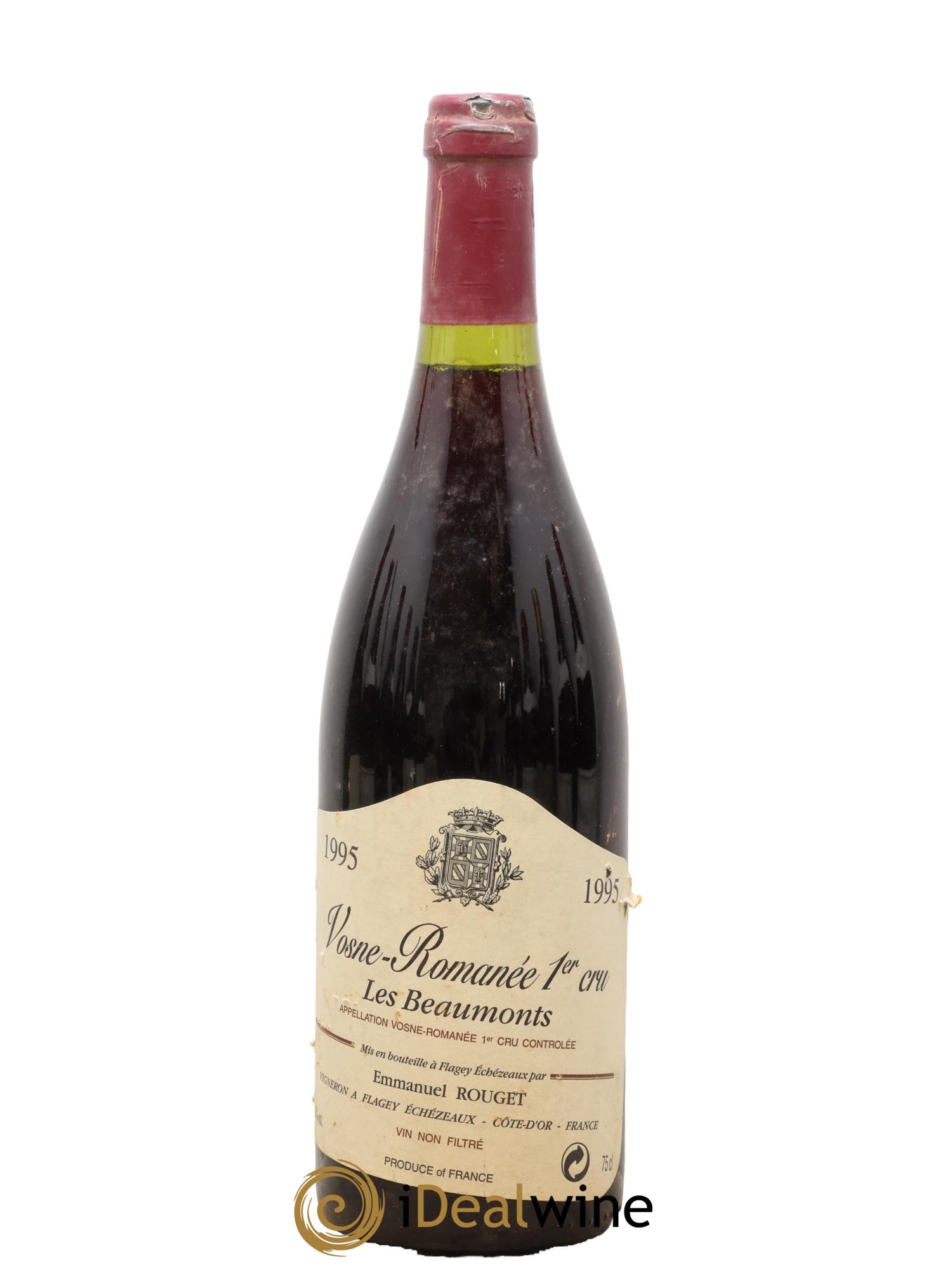 Vosne-Romanée 1er Cru Les Beaumonts Emmanuel Rouget 1995 - Lotto di 1 bottiglia - 0