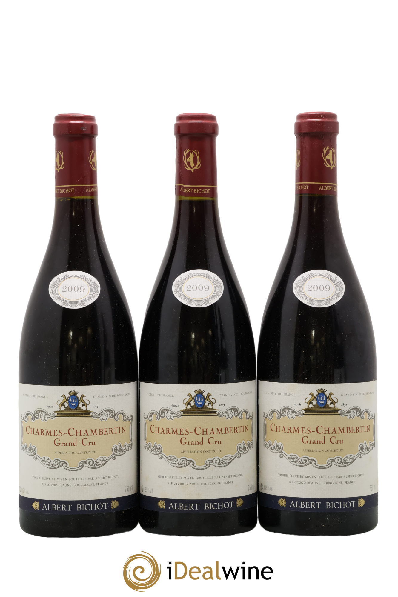 Charmes-Chambertin Grand Cru Albert Bichot 2009 - Posten von 3 Flaschen - 0