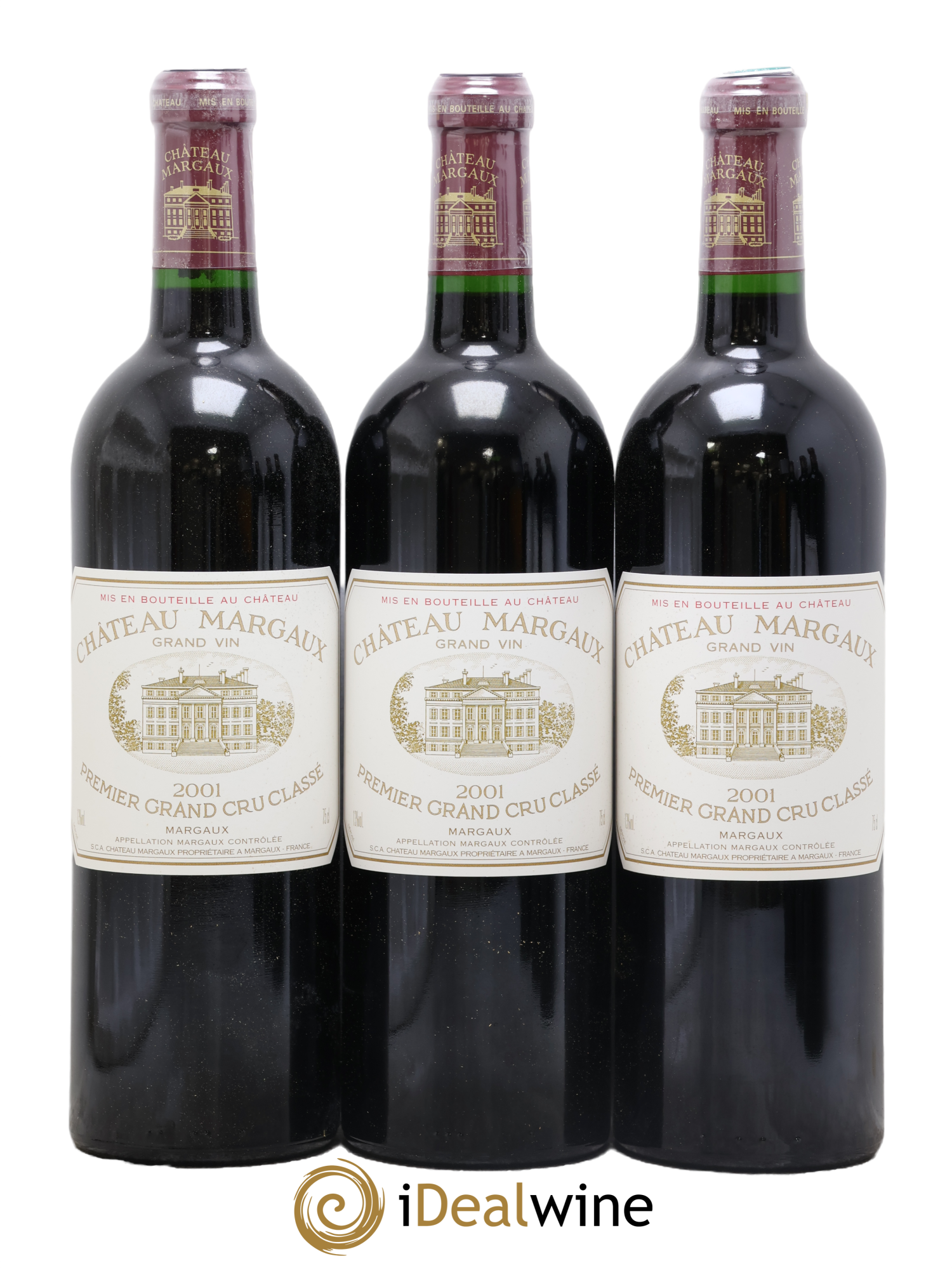 Château Margaux 1er Grand Cru Classé 2001 - Lot de 6 bouteilles - 2